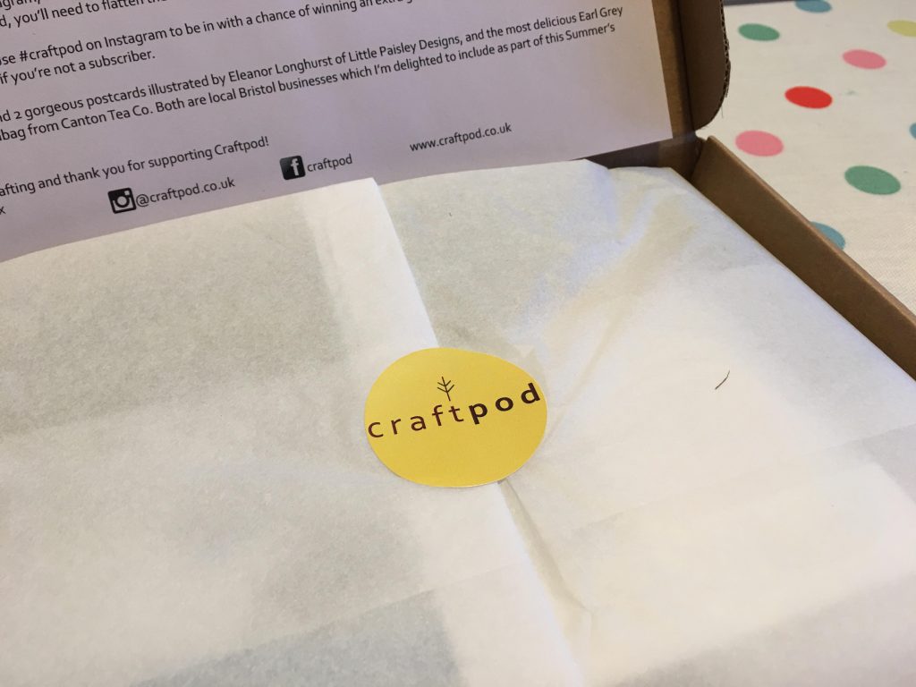 Summer Craftpod Sub Box