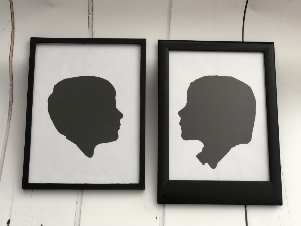 how to create silhouette wall art