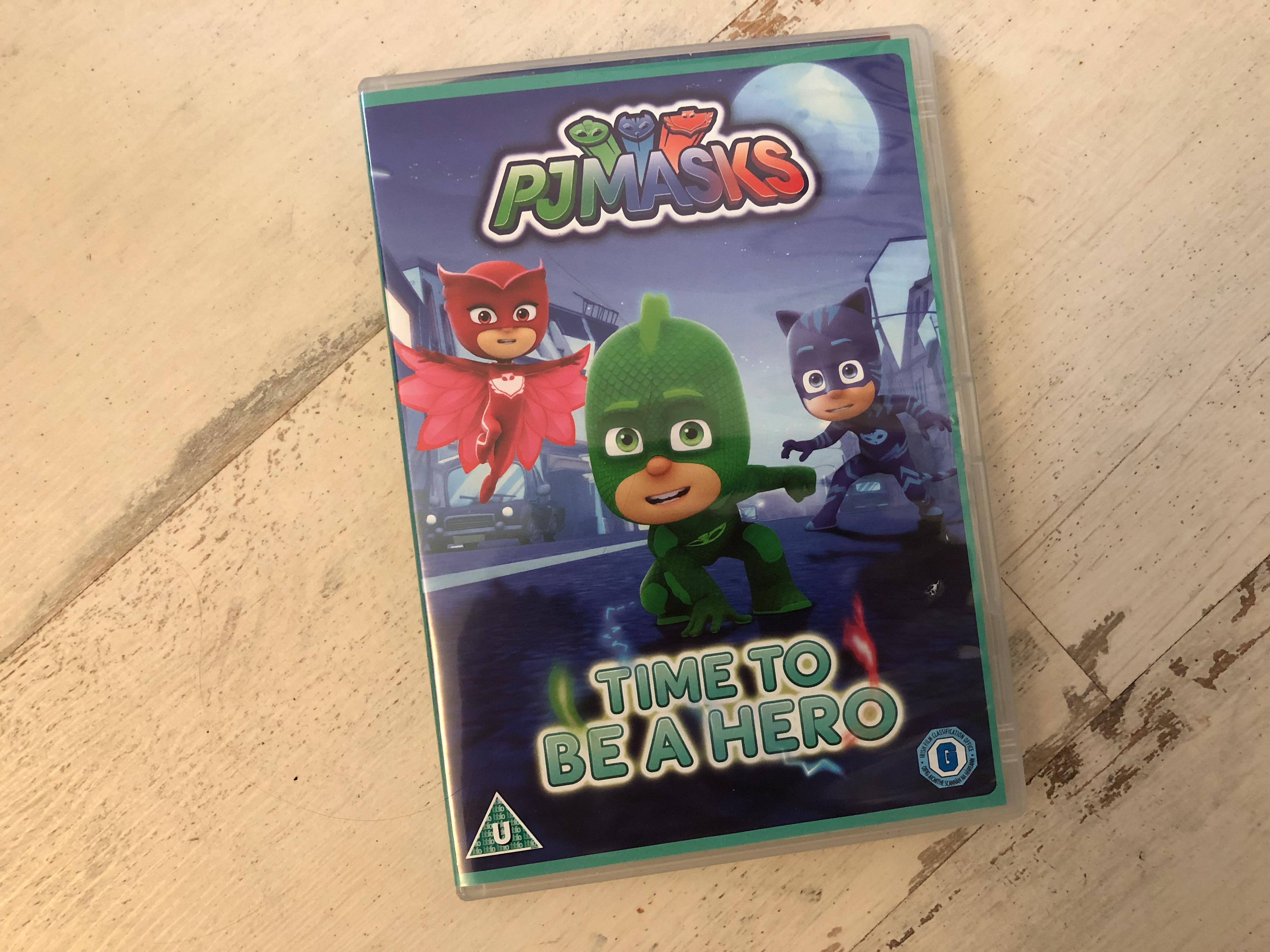 PJ Masks Time to Be a Hero DVD