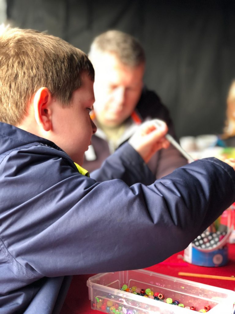 crafting at Old Sarum