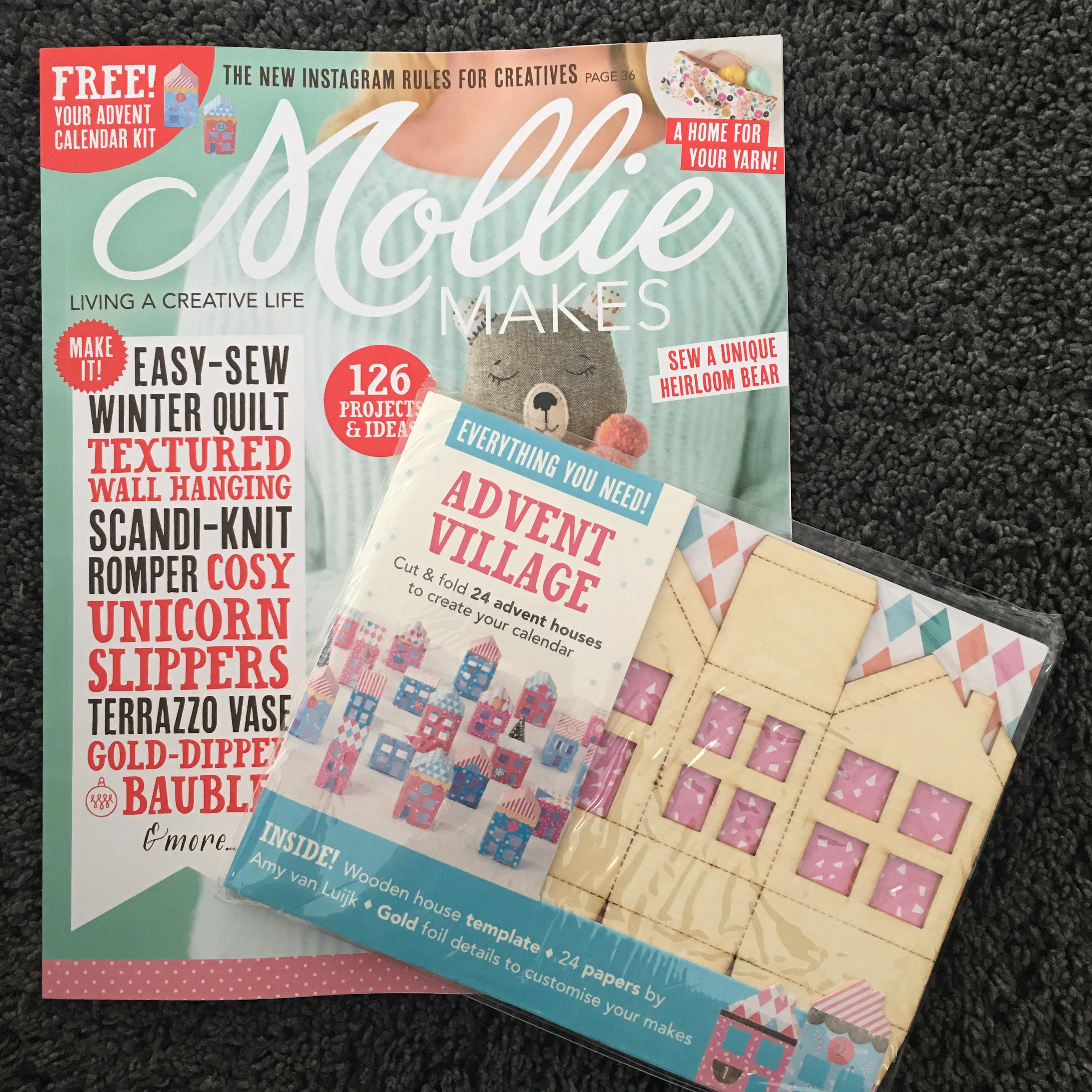 Mollie Makes Advent Village craft