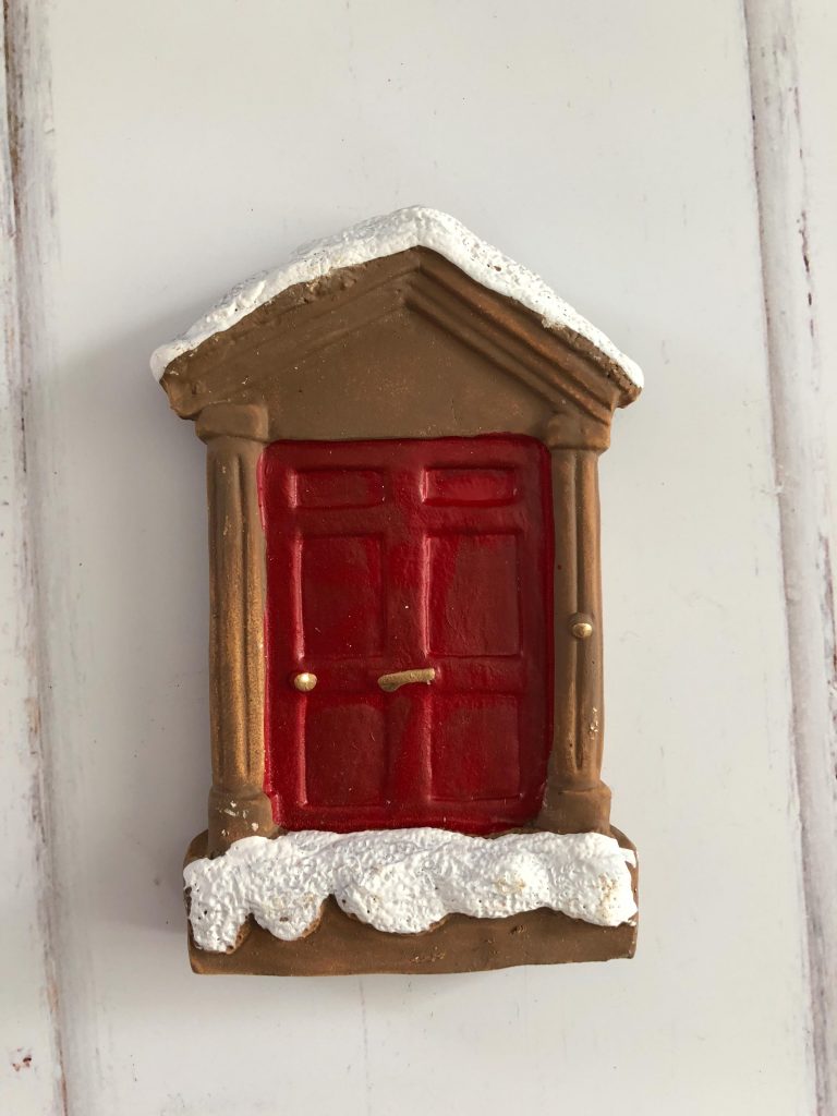 christmas elf door