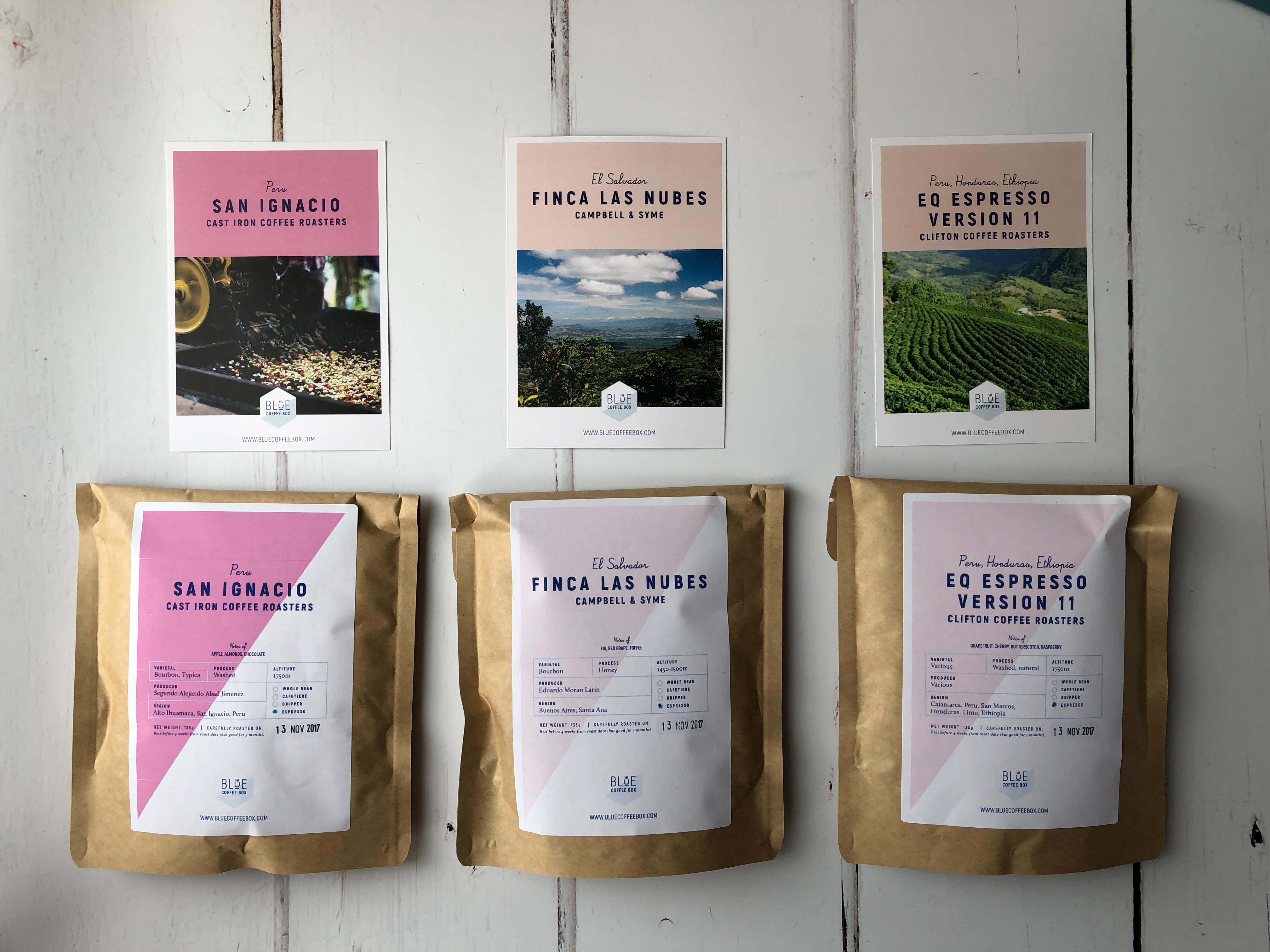Blue Coffee Box review and giveaway
