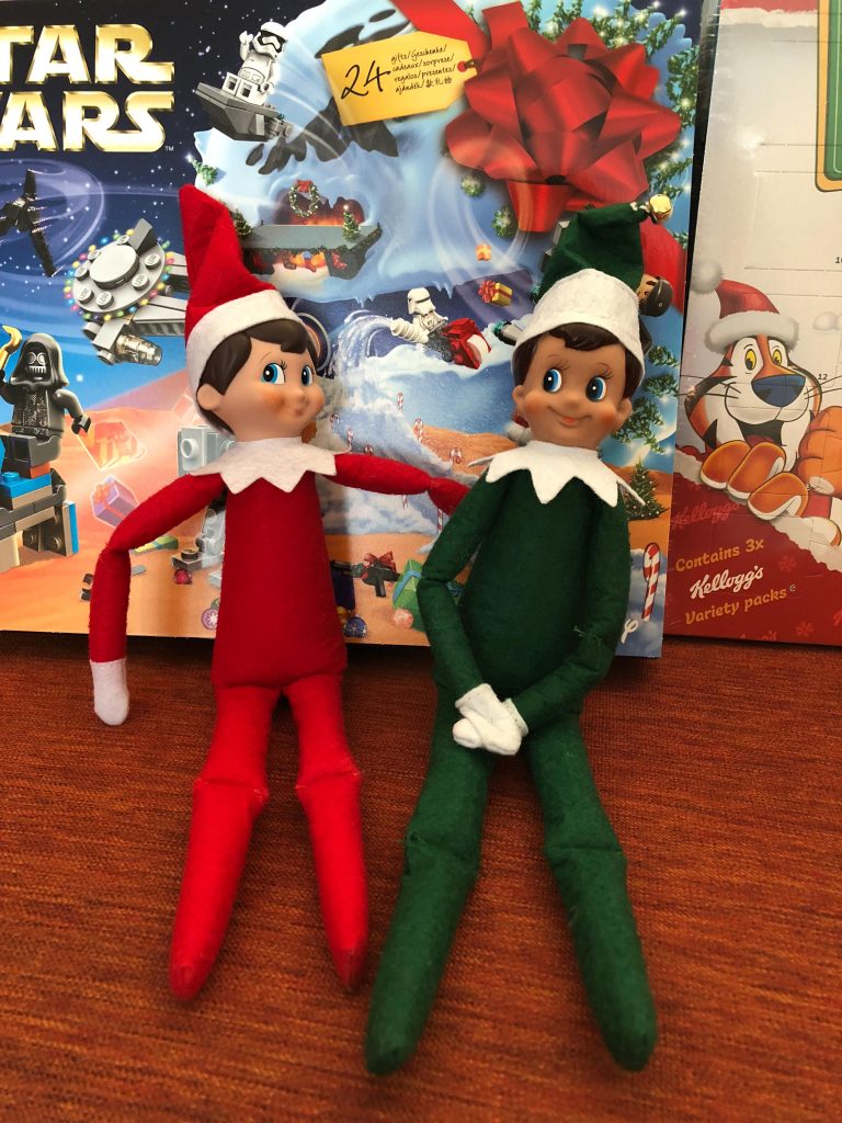 elf on the shelf brings a friend