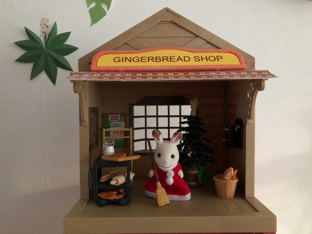 Sylvanian Families homemade gingerbread shop