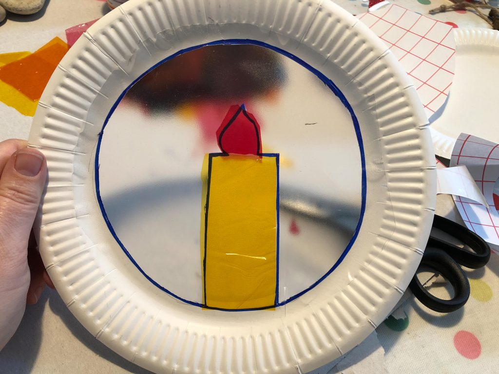 Advent Candle Suncatcher