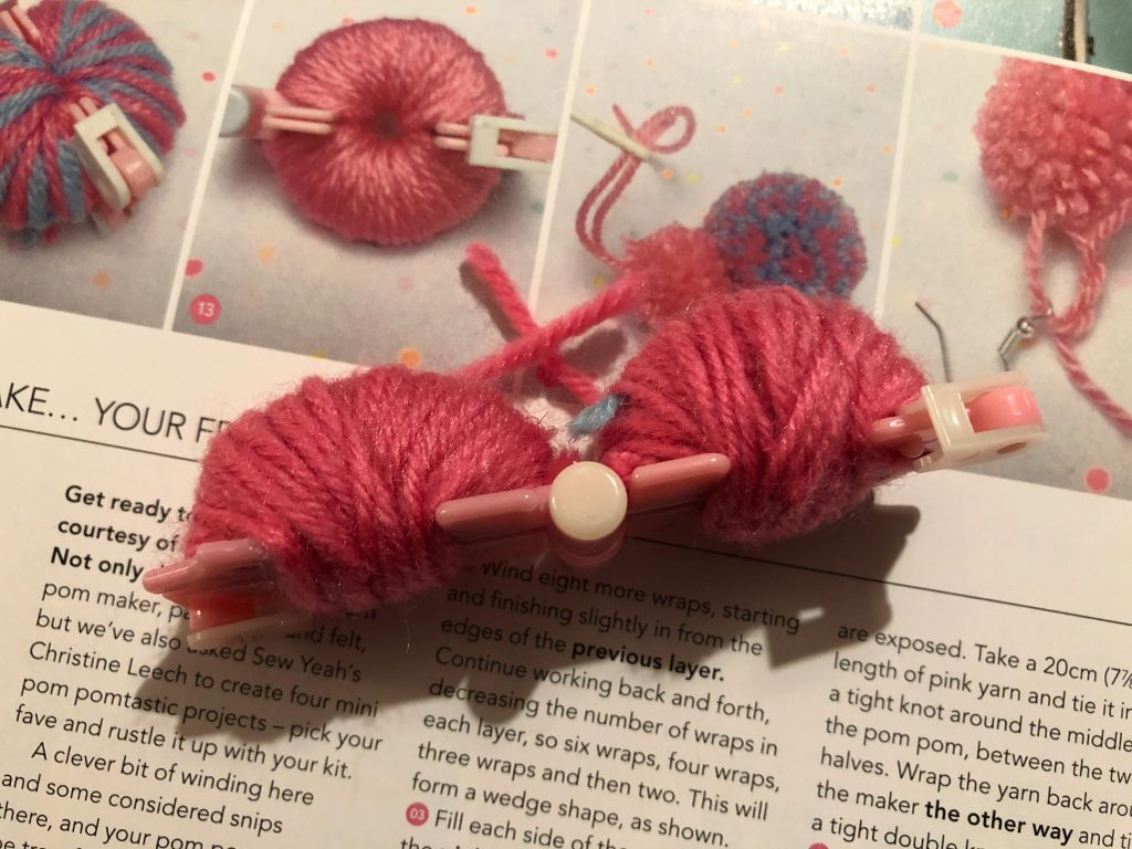 Mollie Makes pom pom love birds kit