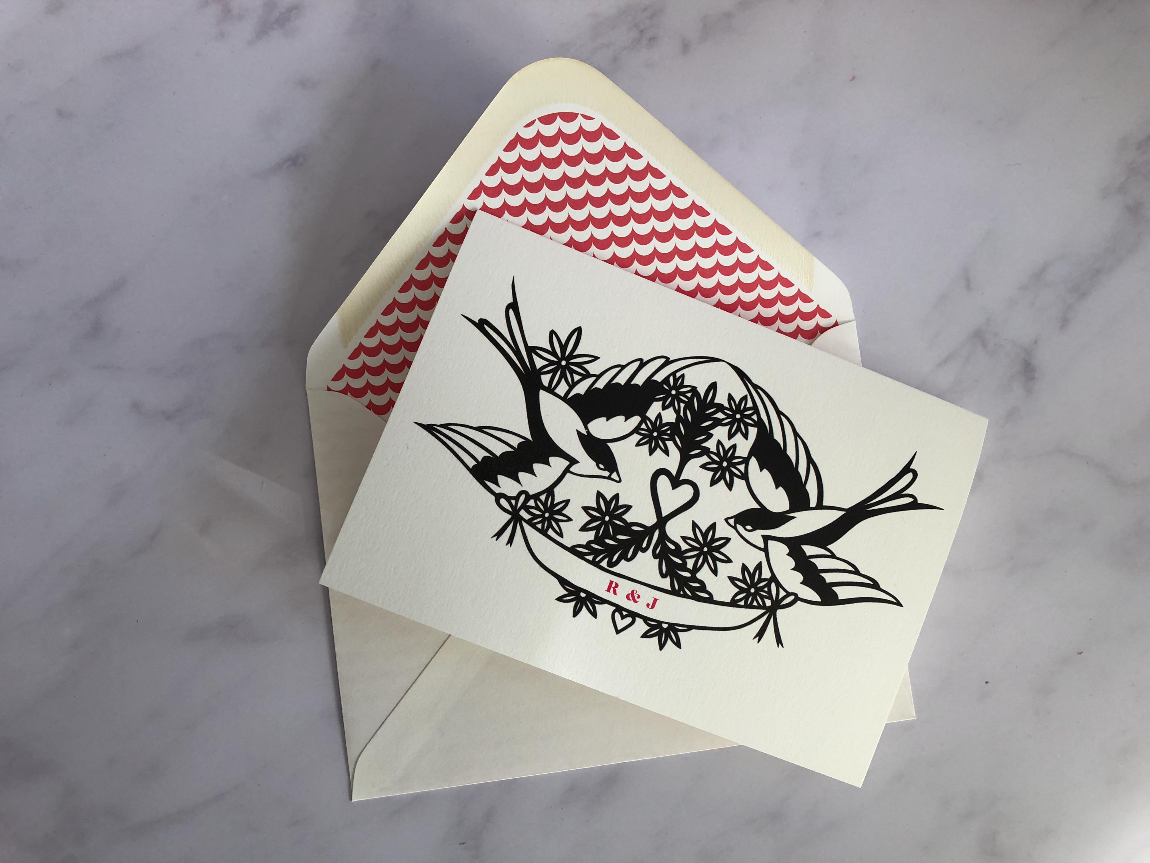 Poppy Chancellor Valentine card