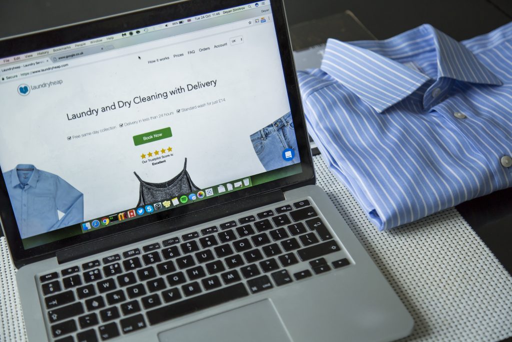 Spring cleaning with the Laundryheap app thegingerbreadhouse.co.uk