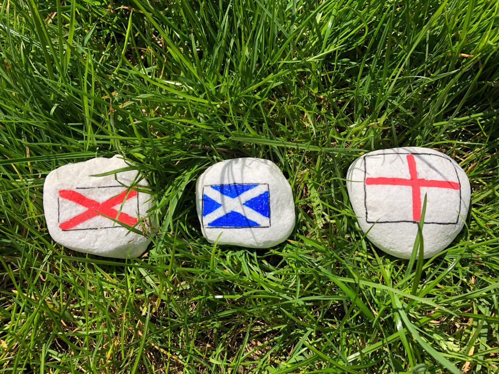 UK painted rocks