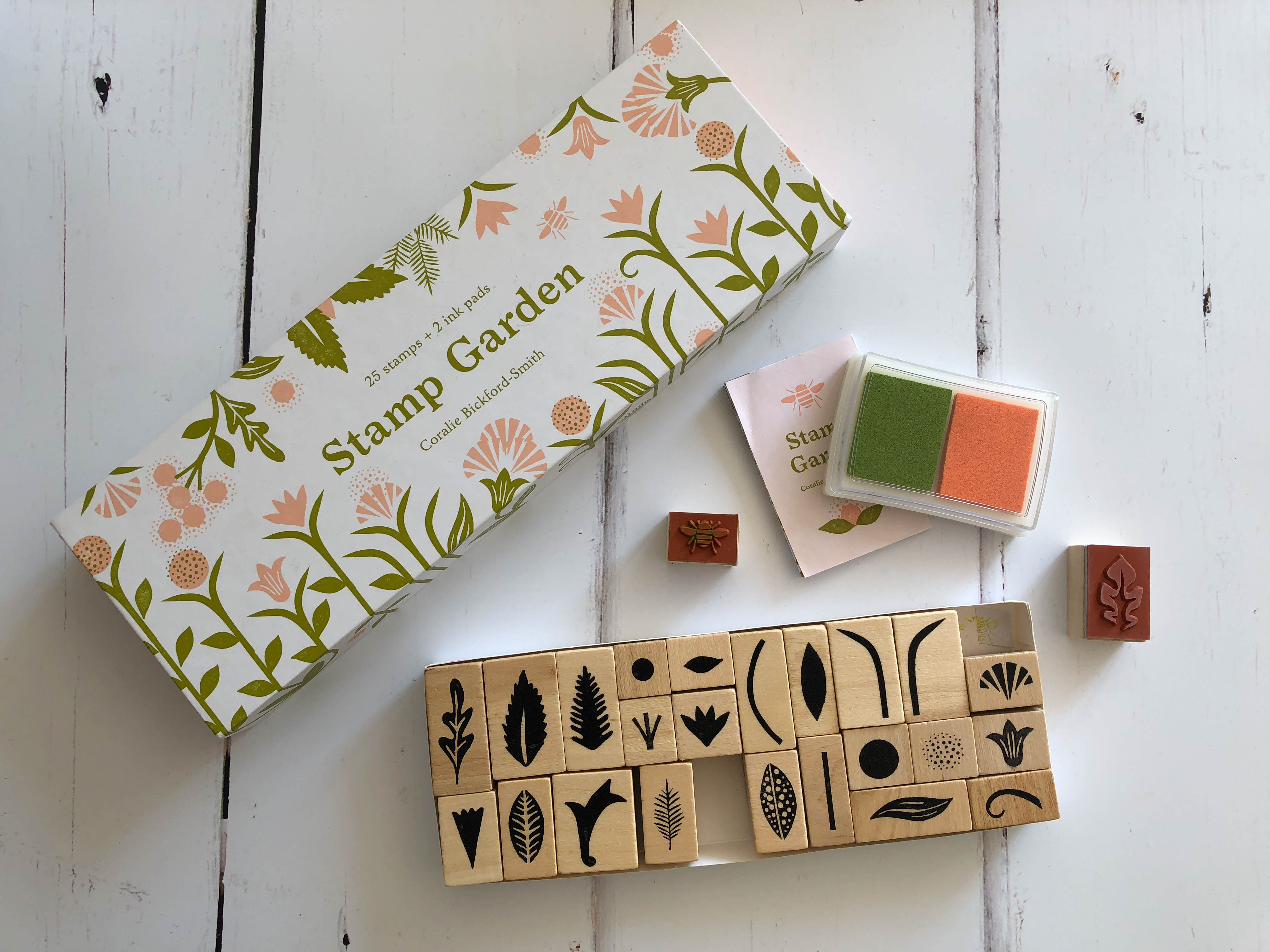 Creating with stamps {Stamp Garden}