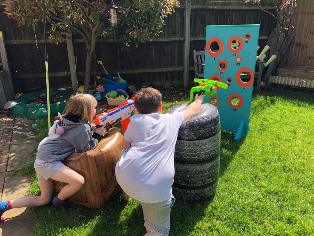 nerf garden target tutorial