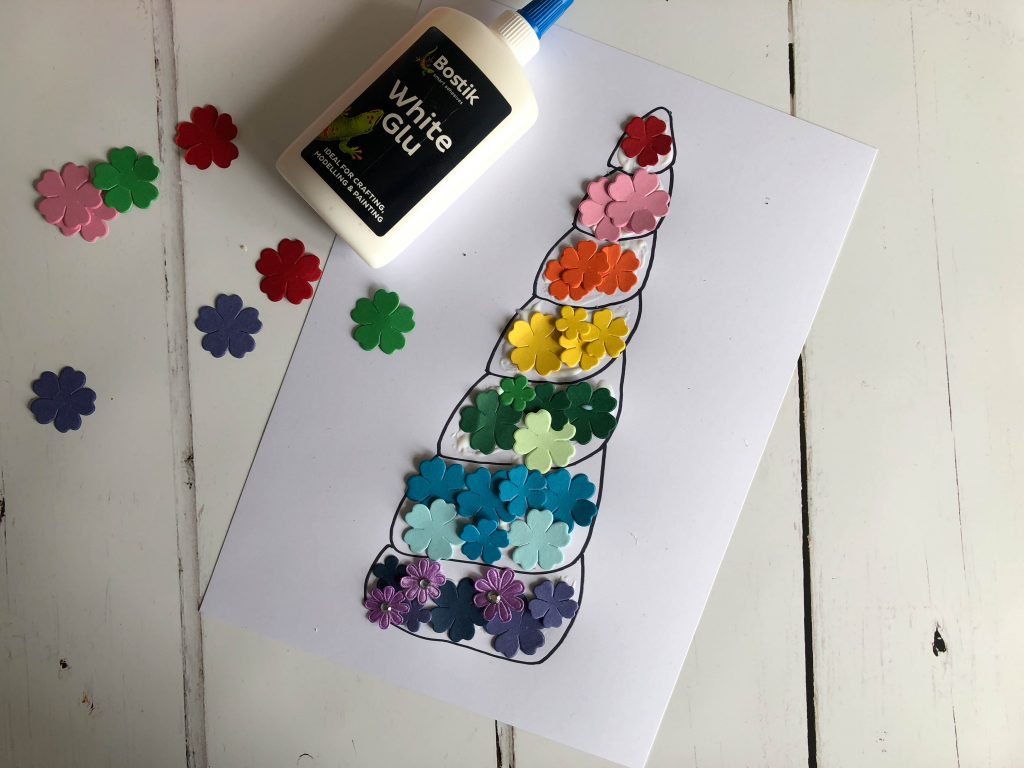 rainbow unicorn craft for kids