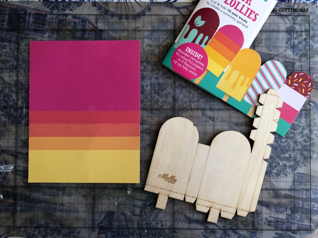 Mollie Makes magazine craft kit