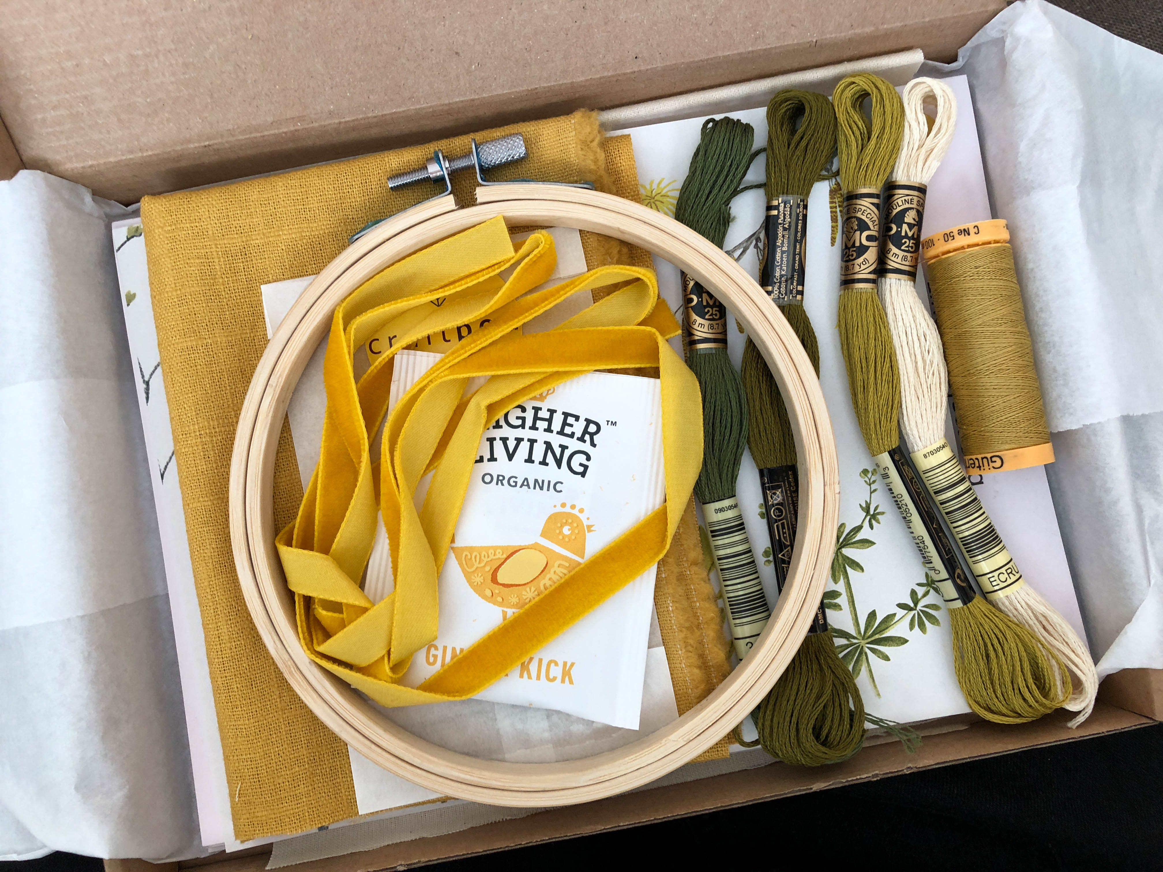 Mindful sewing and the Spring Craftpod