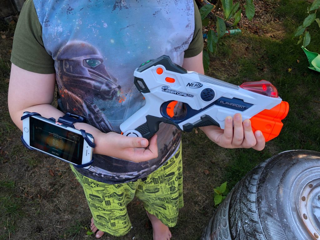 Nerf Laser Ops Pro range