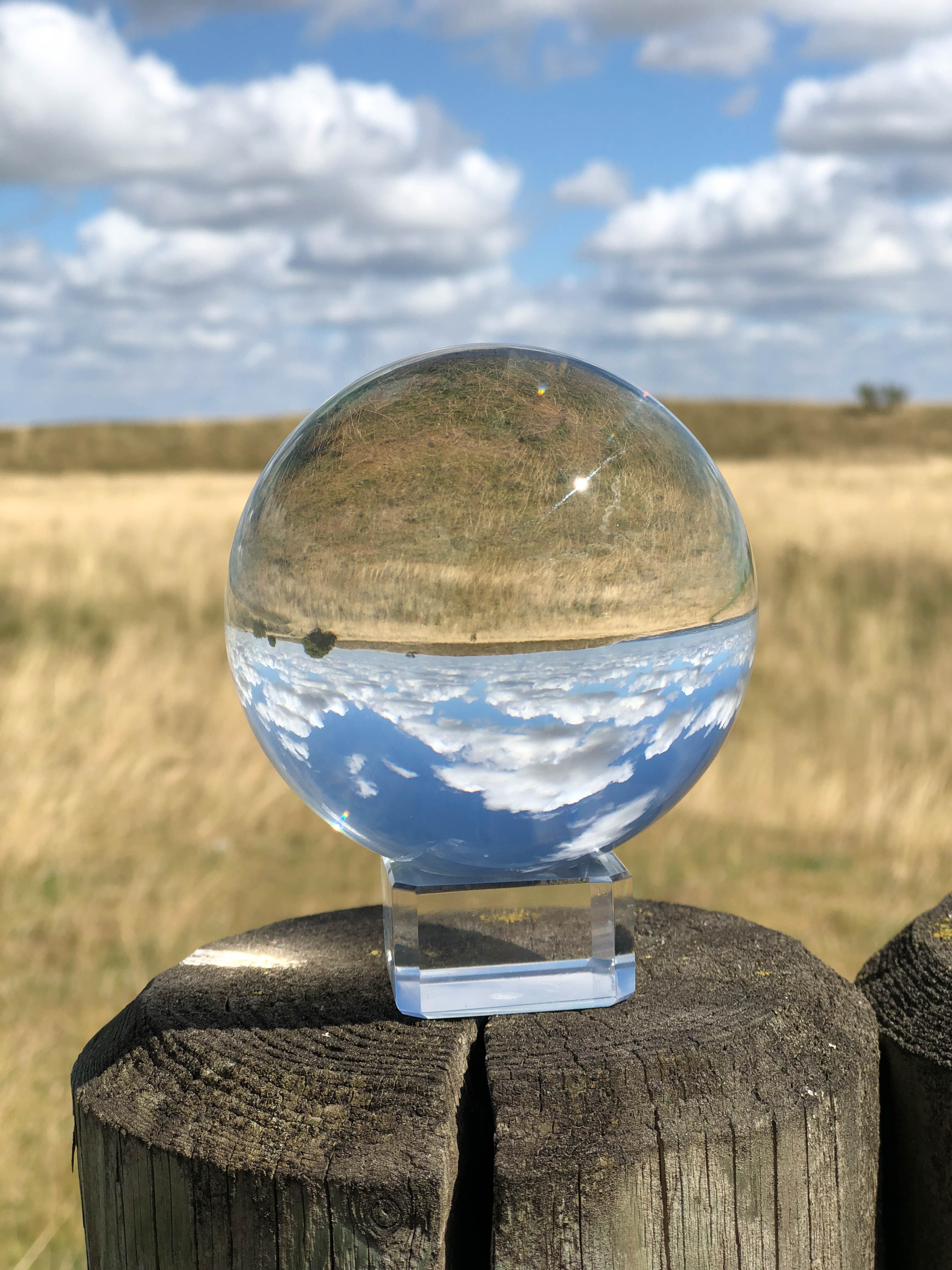 crystal ball photography