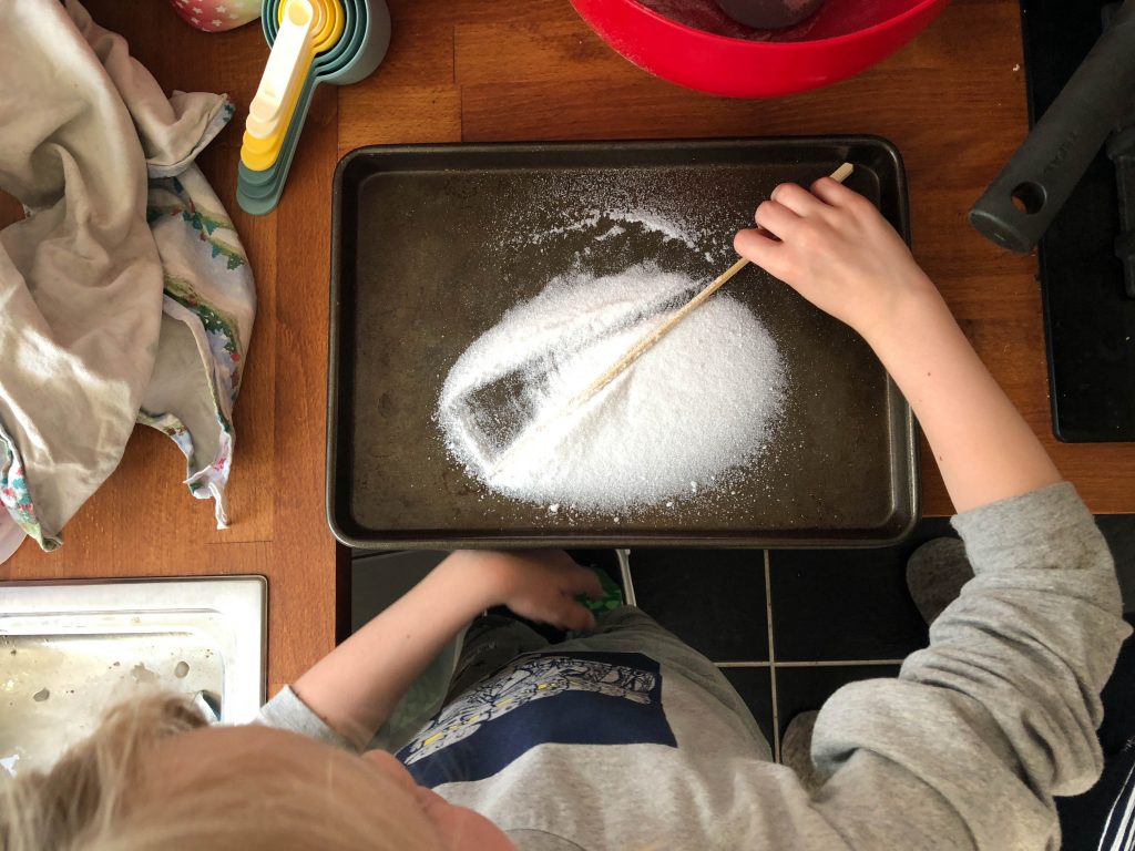 making candy crystals 