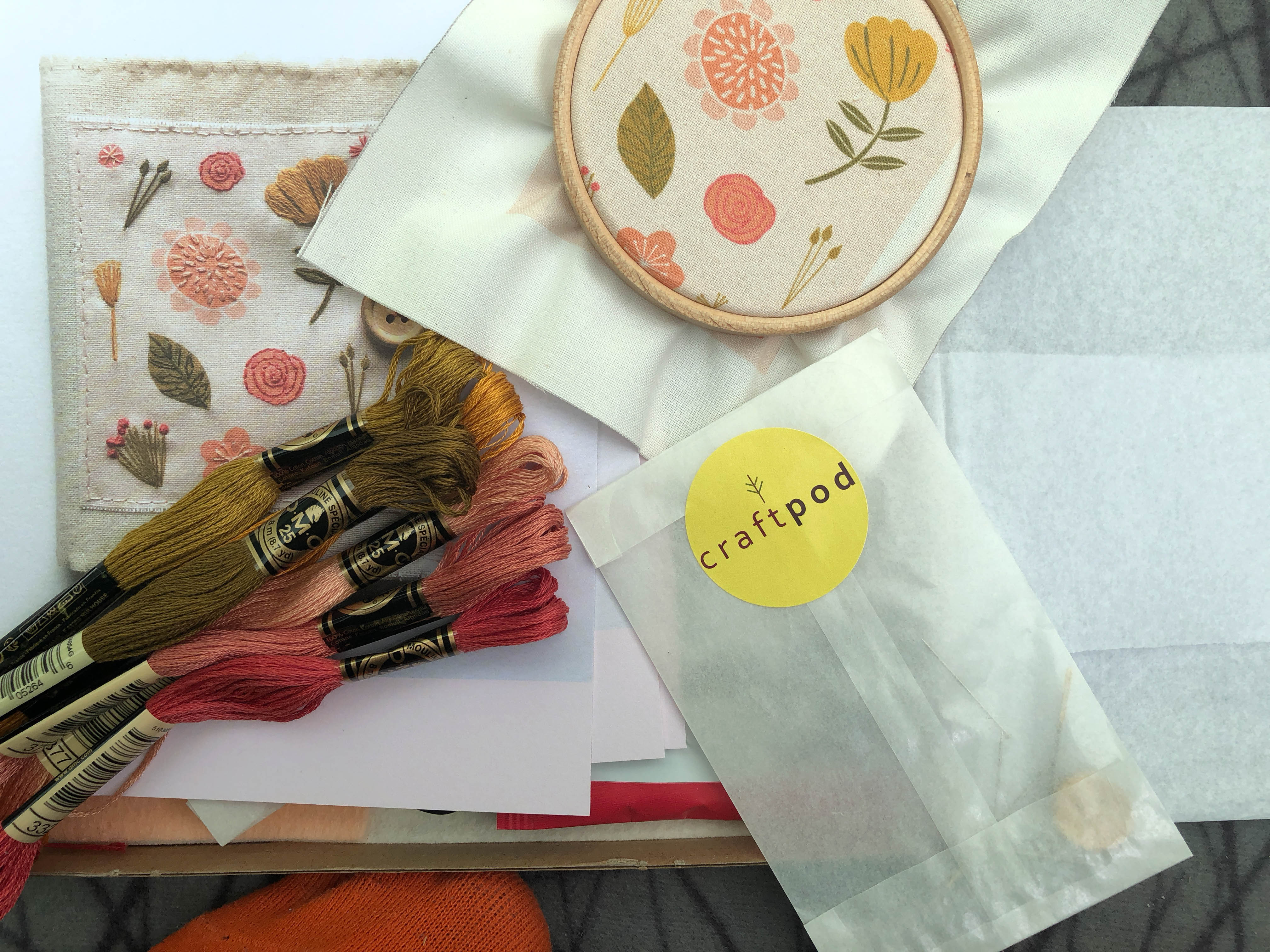Mindful weekend sewing {Summer Craftpod}