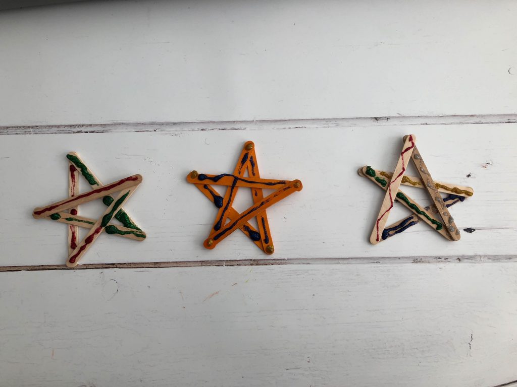 easy craft stick stars