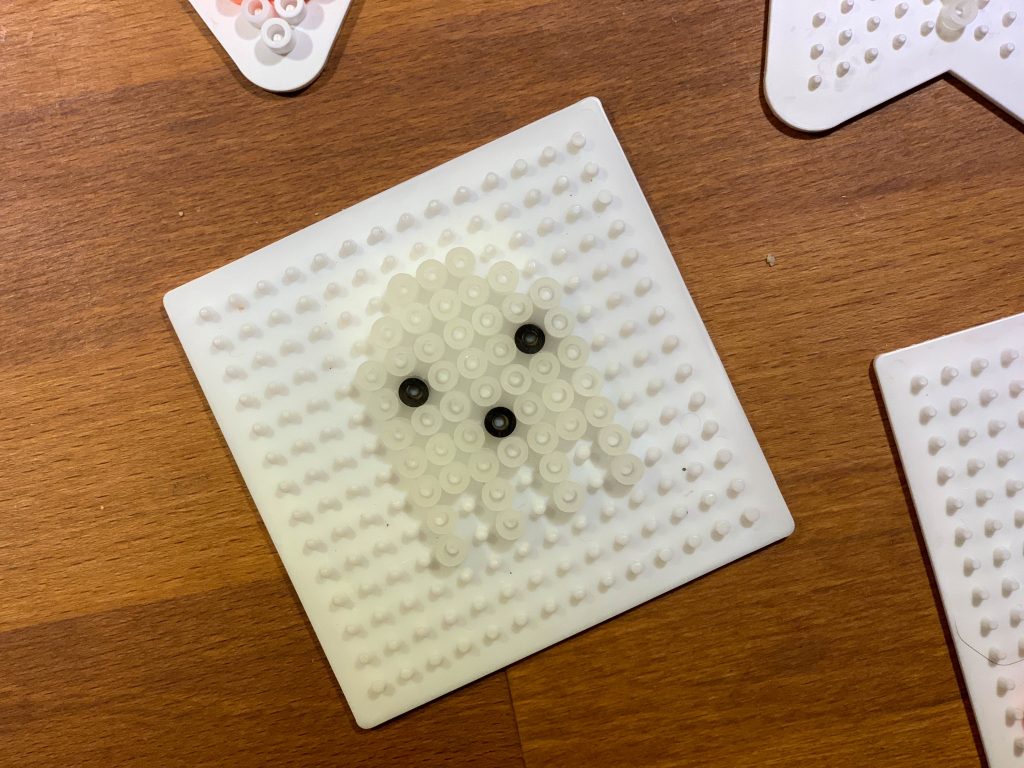 Halloween hama bead ghost