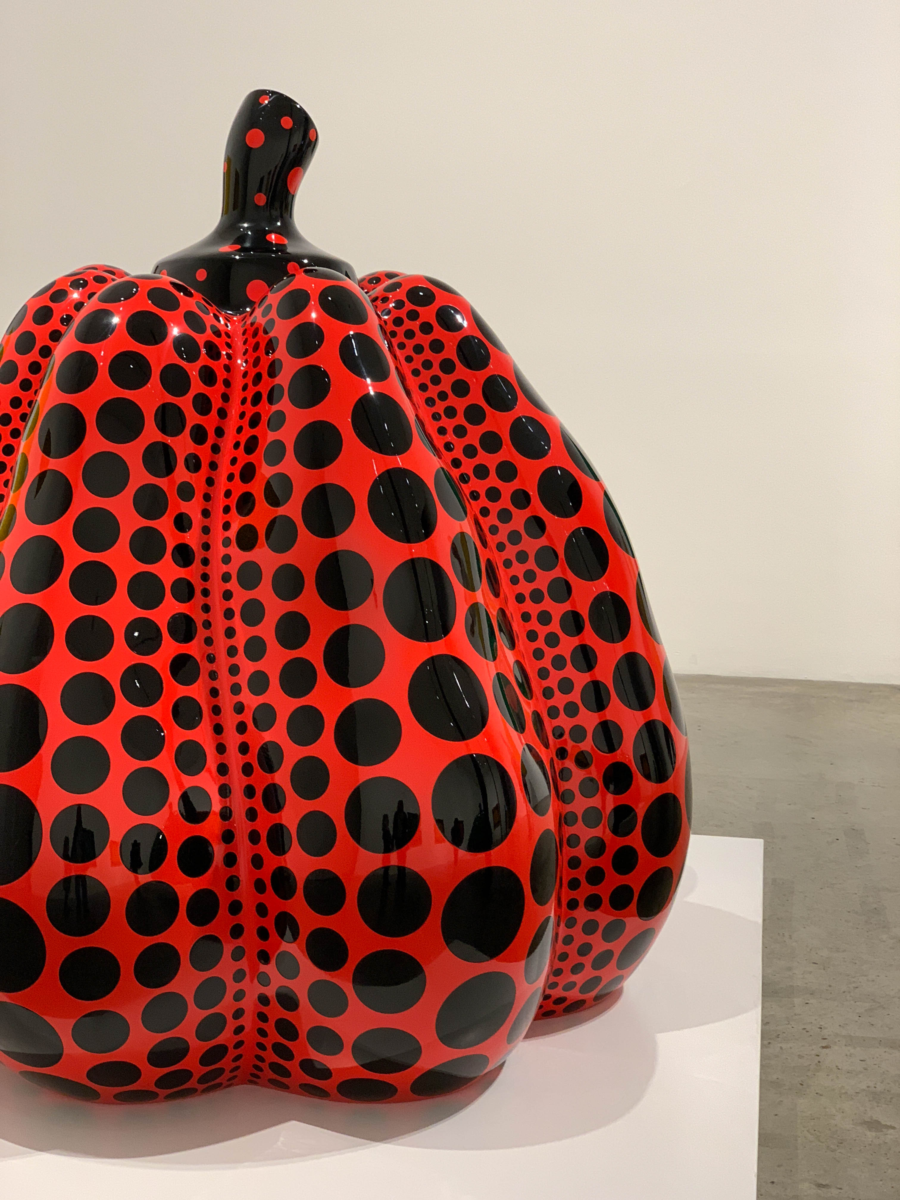 Yayoi Kusama pumpkins and paintings in London