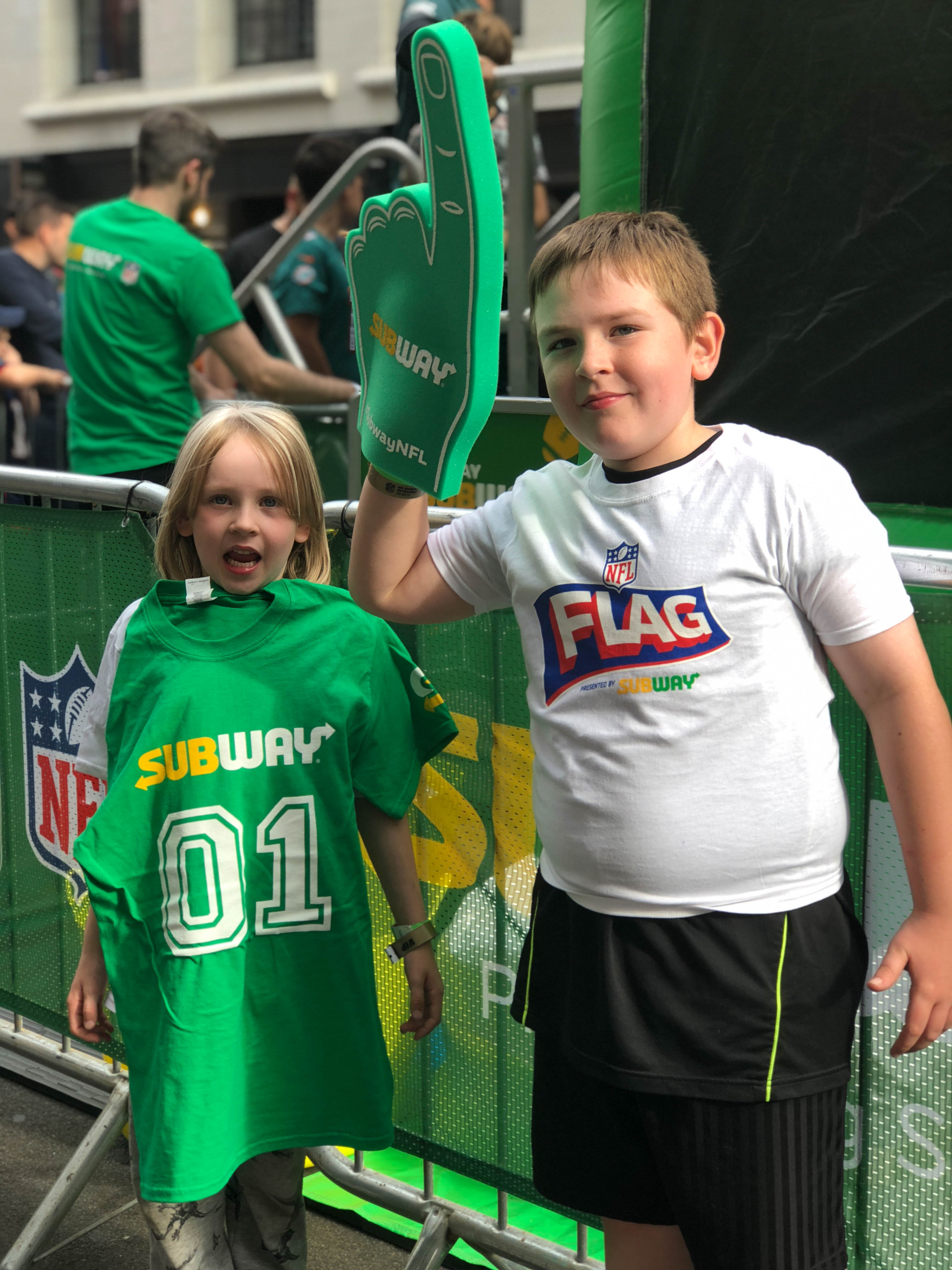 NFL Kickoff and NFL Kids Pak at Subway now