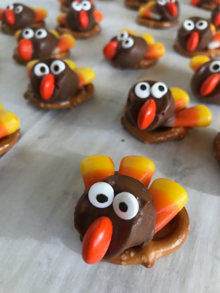 Rolo Turkey Pretzels