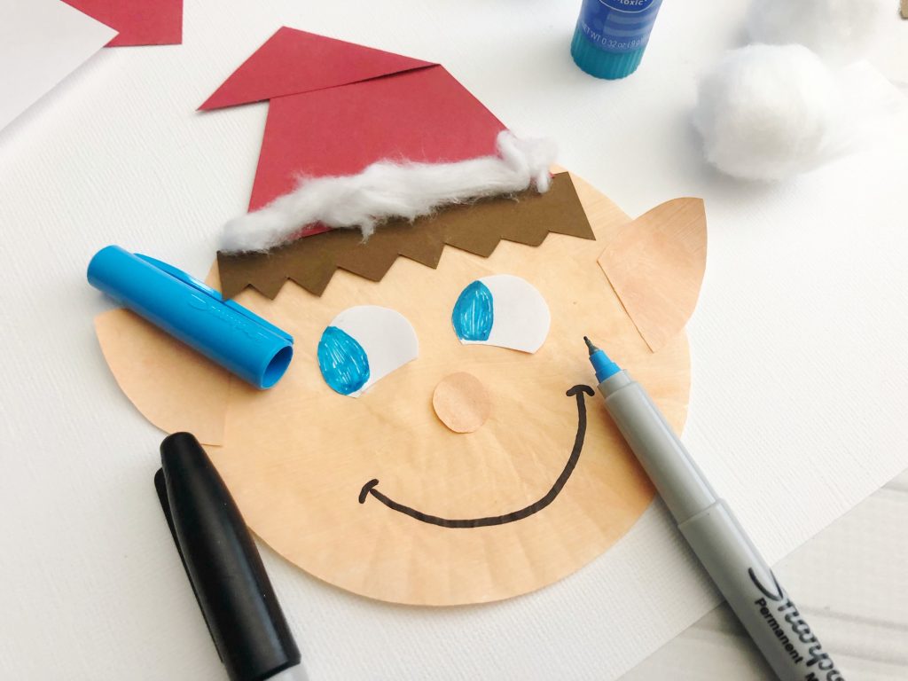 christmas elf craft for kids