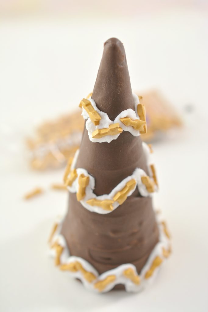 How to make New Year Party Hat treats