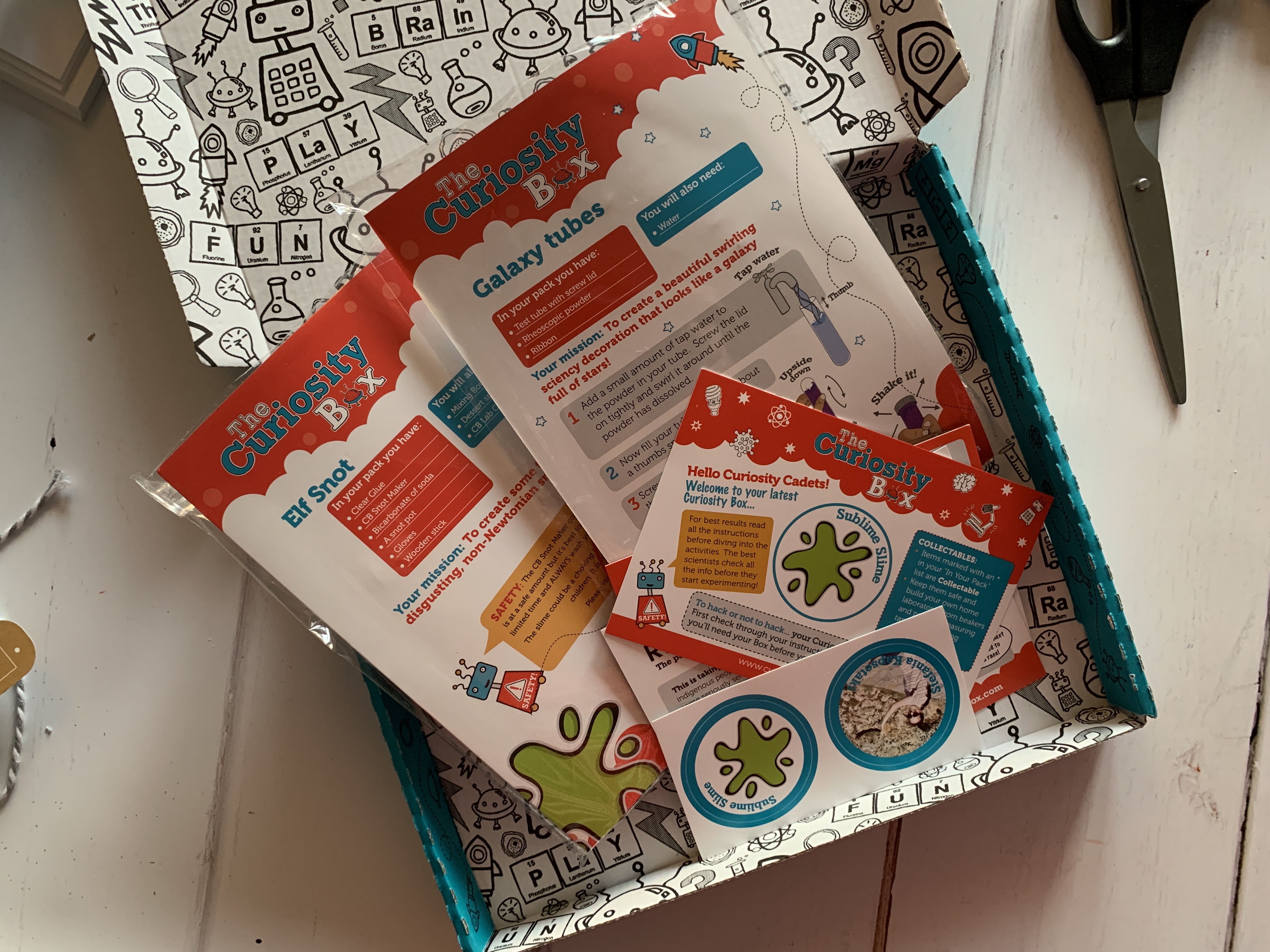 The Curiosity Box subscription box