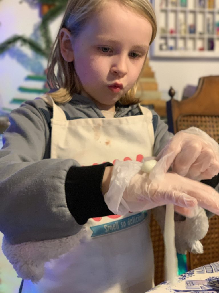 Elf Snot STEM activity for kids