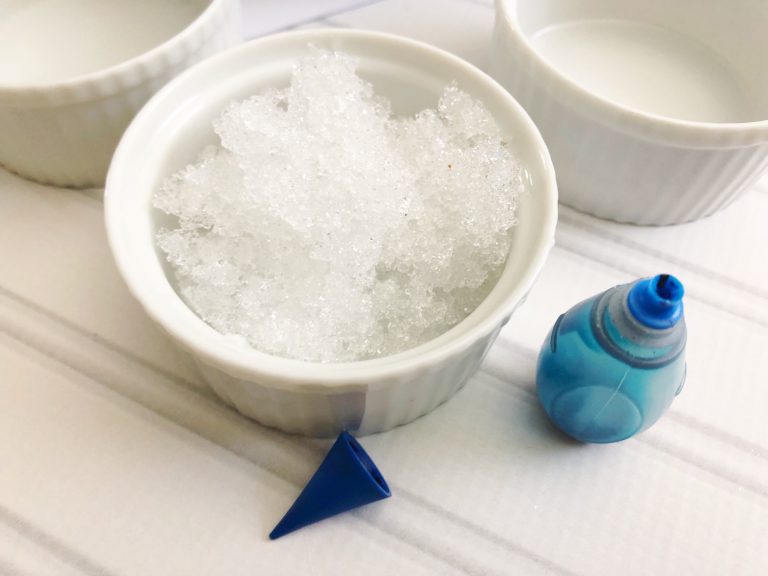 Winter boredom buster watercolour snow paint thegingerbreadhouse