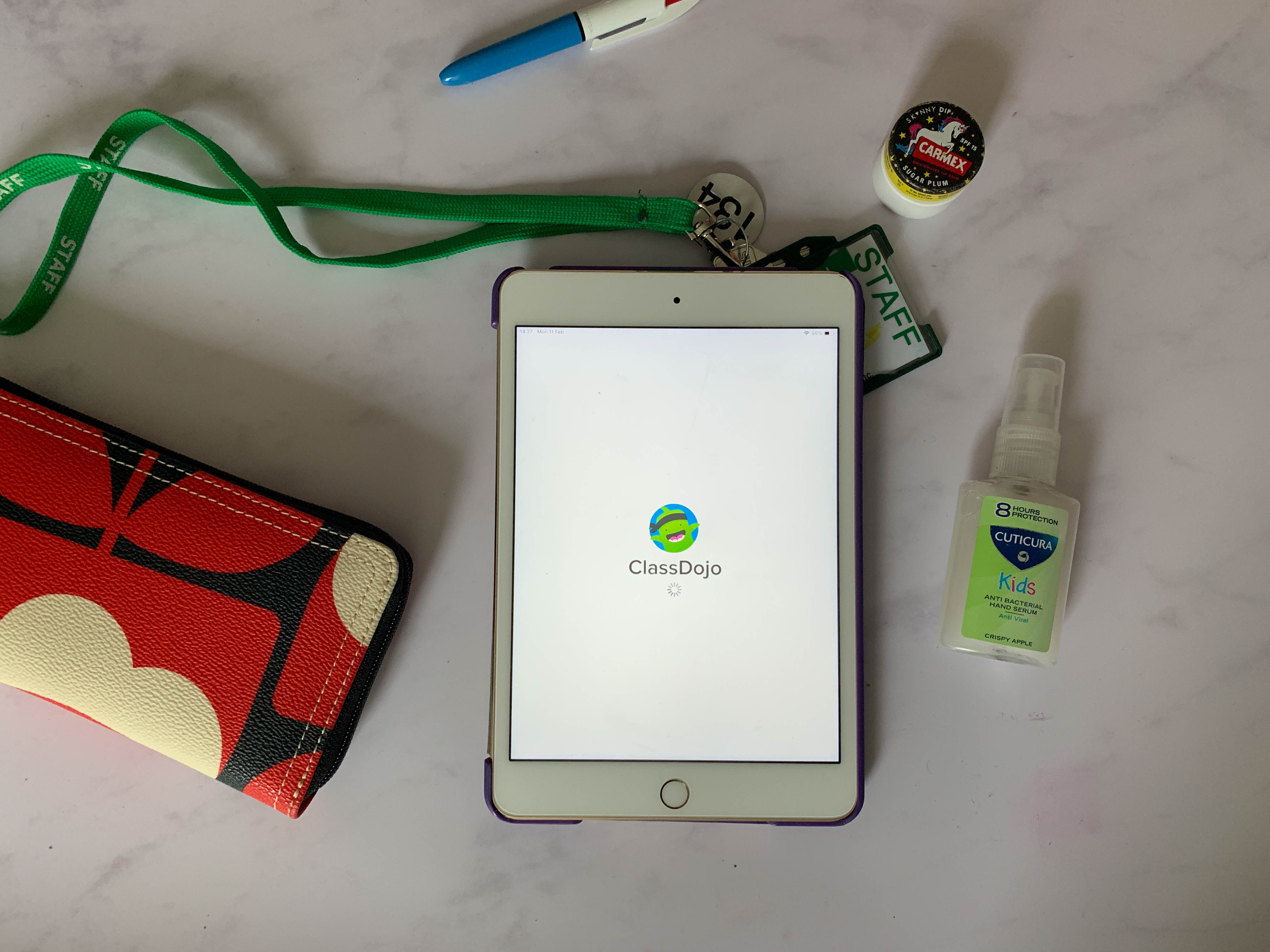 Keeping in touch with the classroom via ClassDojo