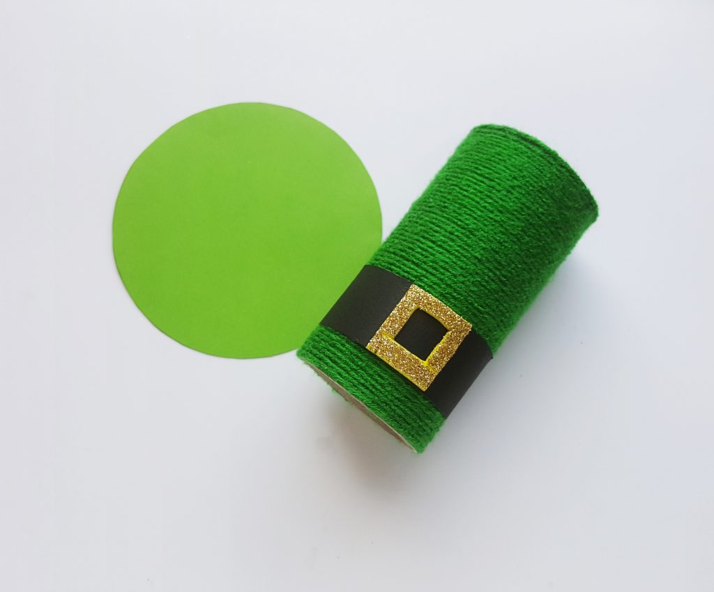 How to make a St. Patrick's Hat Pencil Holder