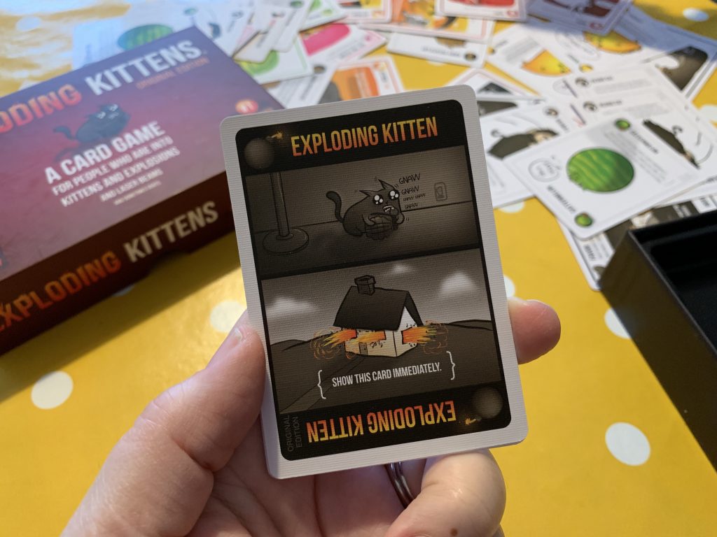 Exploding Kittens card