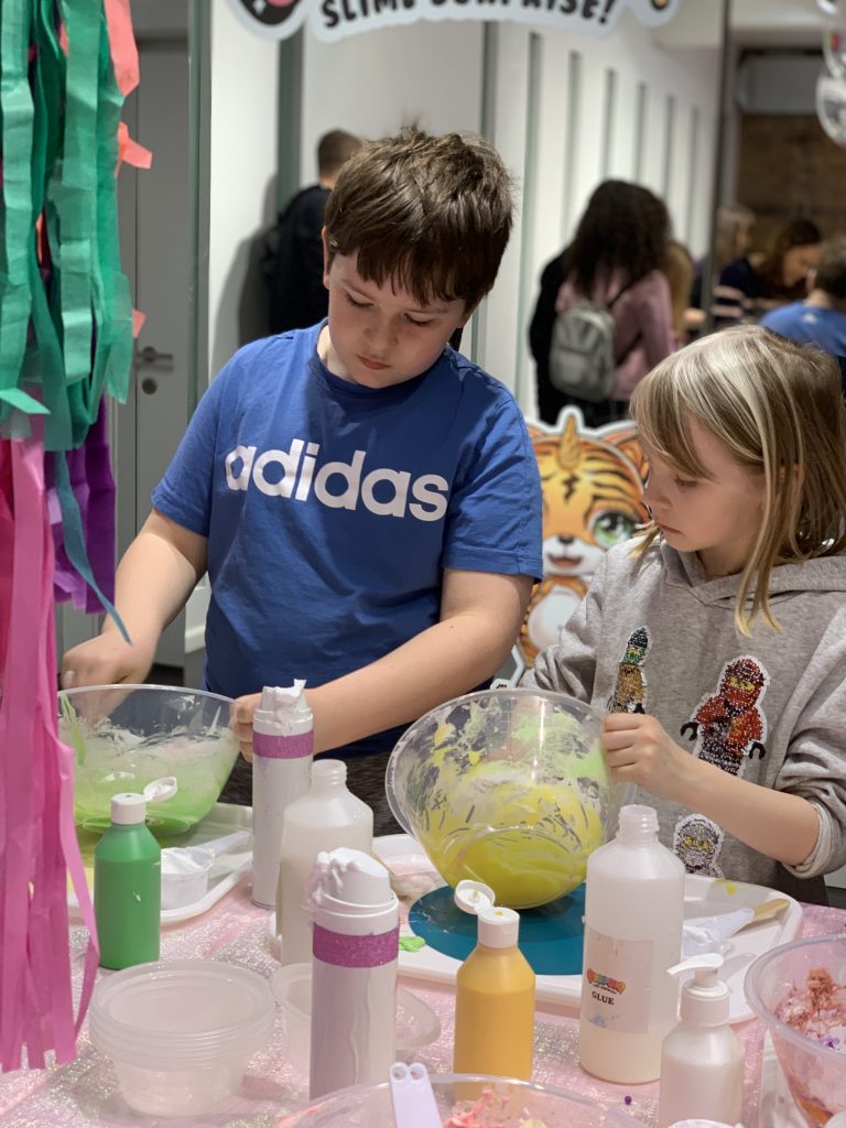 making slime