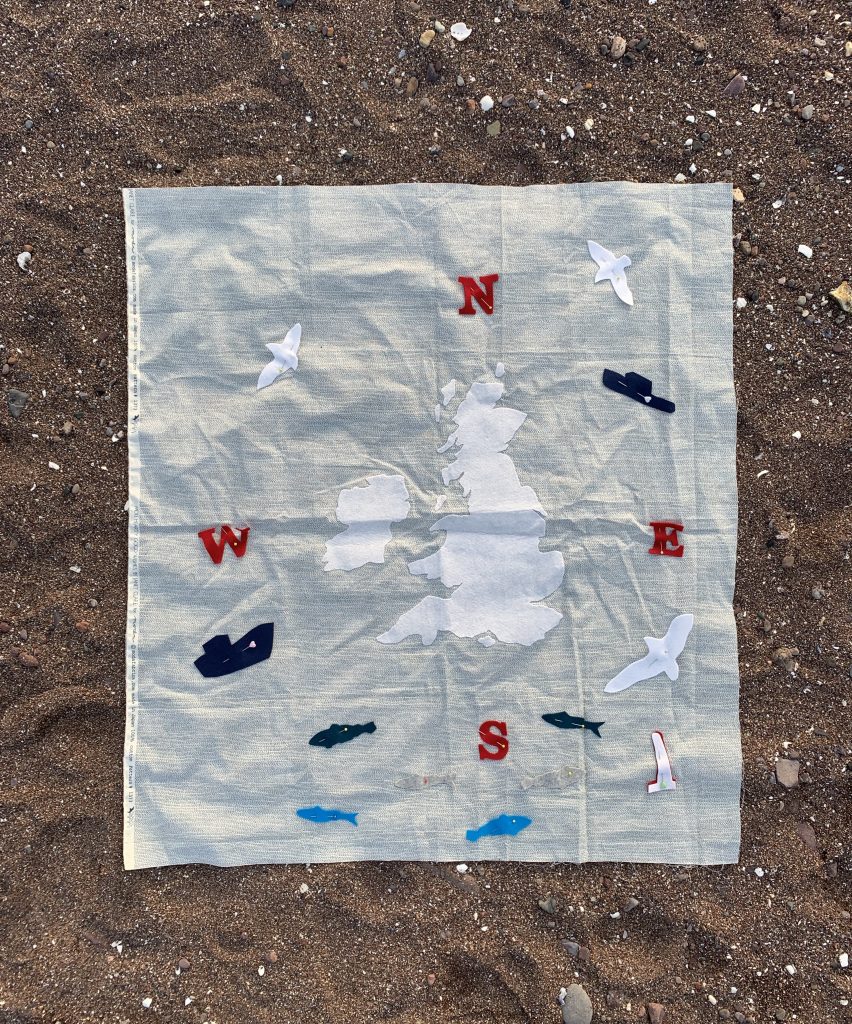 Shipping Forecast quilt front