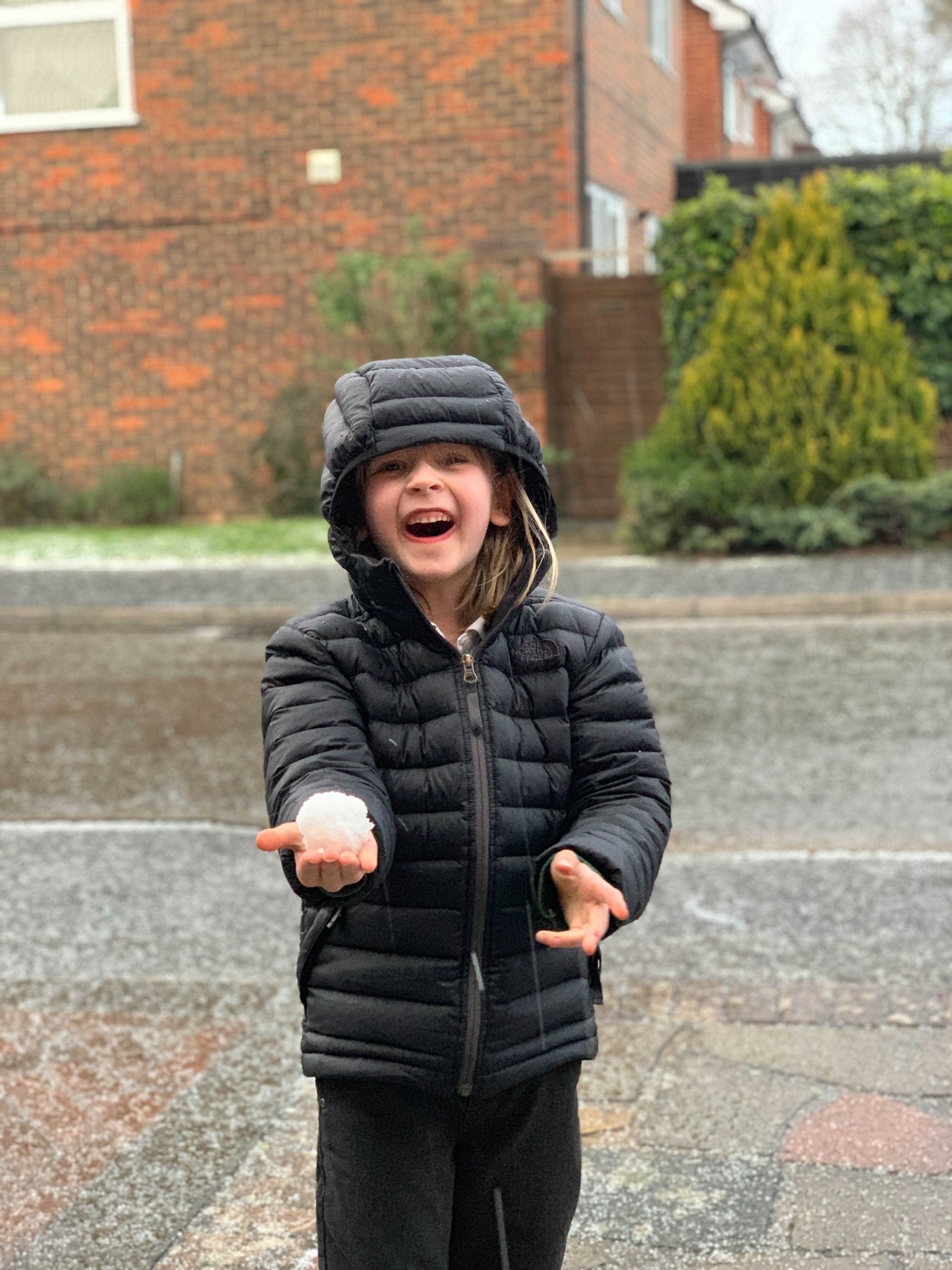 freak storm in London