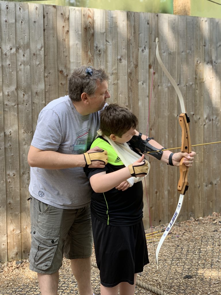 archery at Centre Parcs