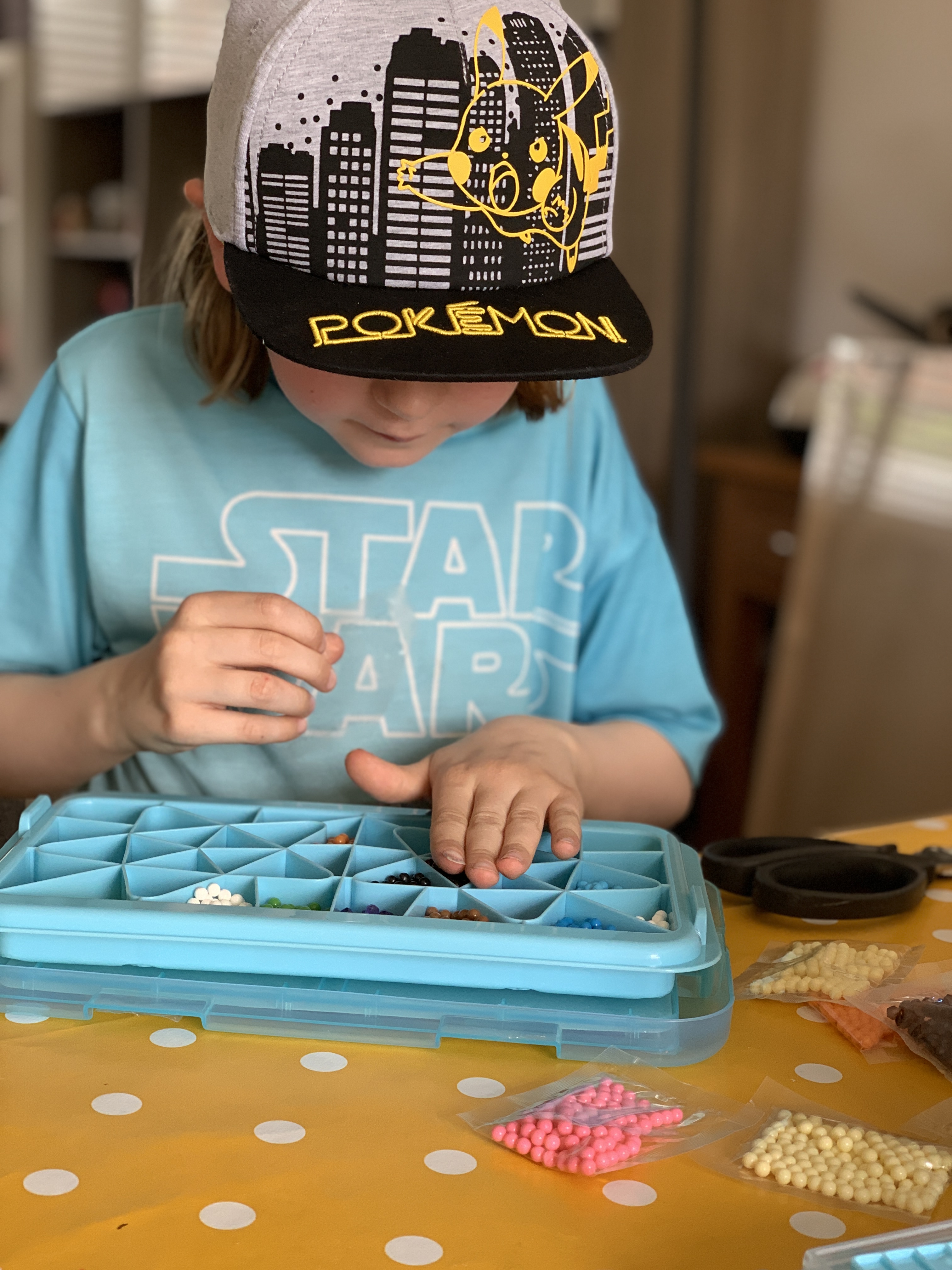 Half term crafting with Aquabeads Box of Fun - Safari