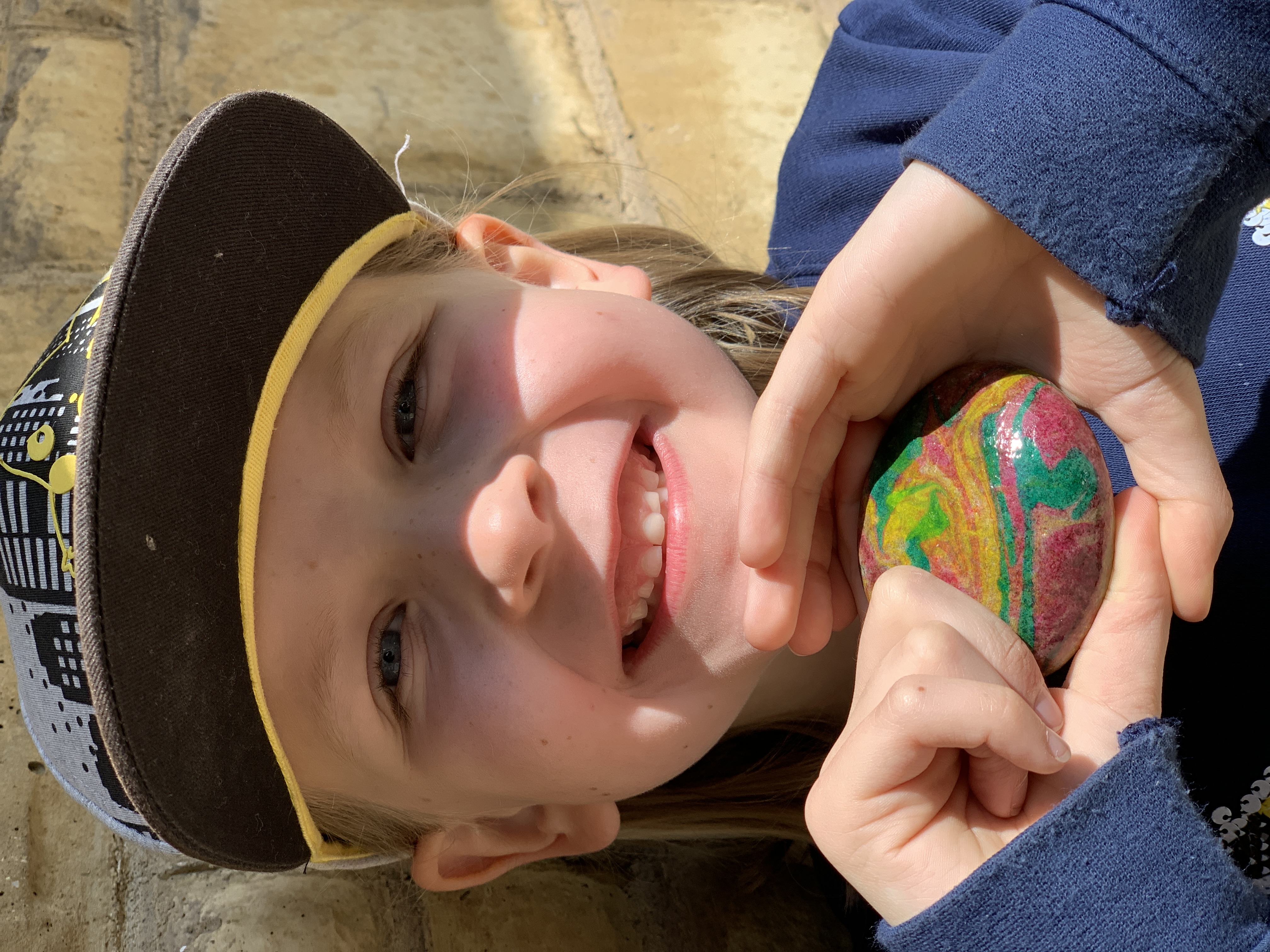 hiding painted rocks