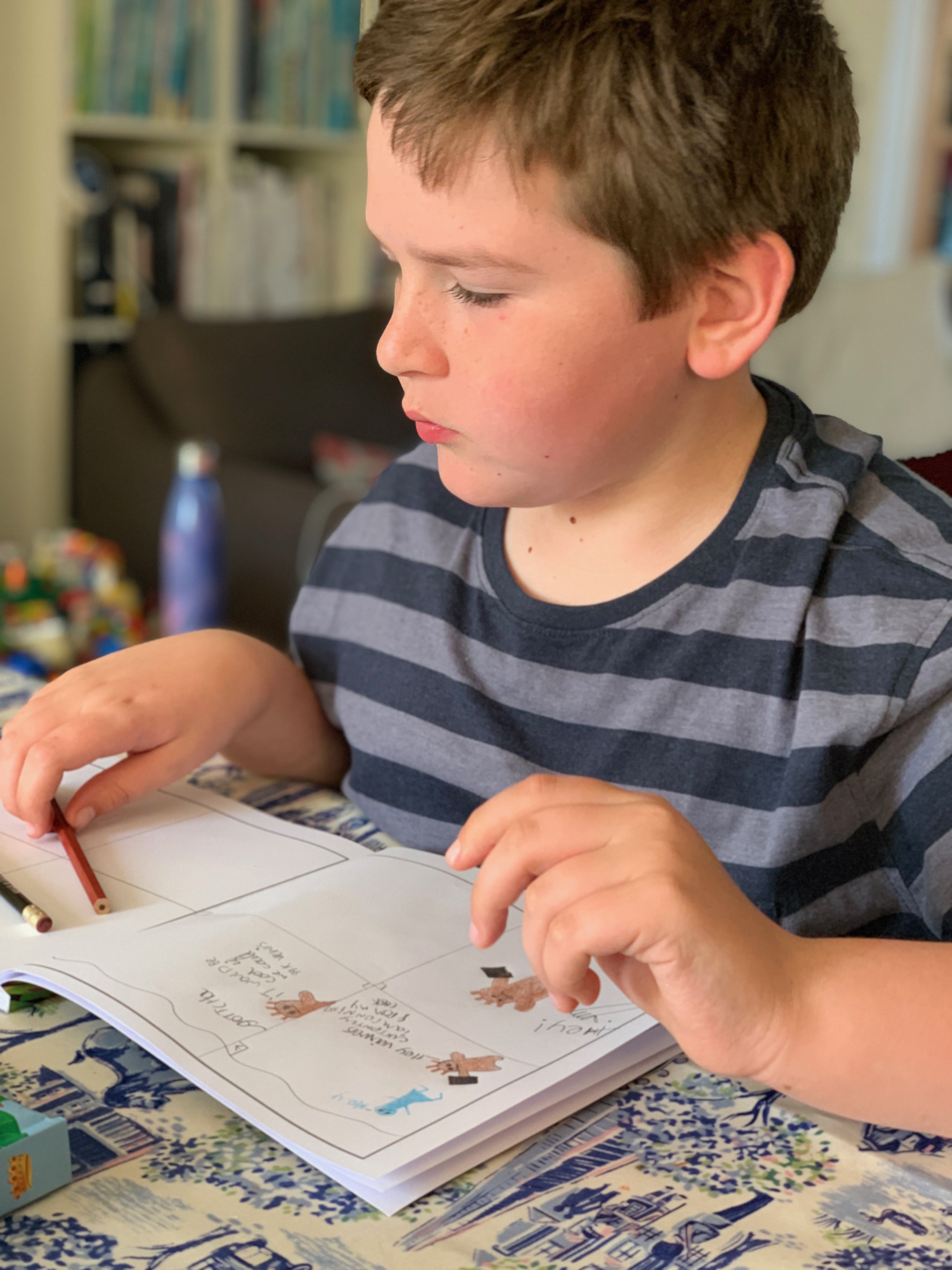 re-writing the gingerbread man