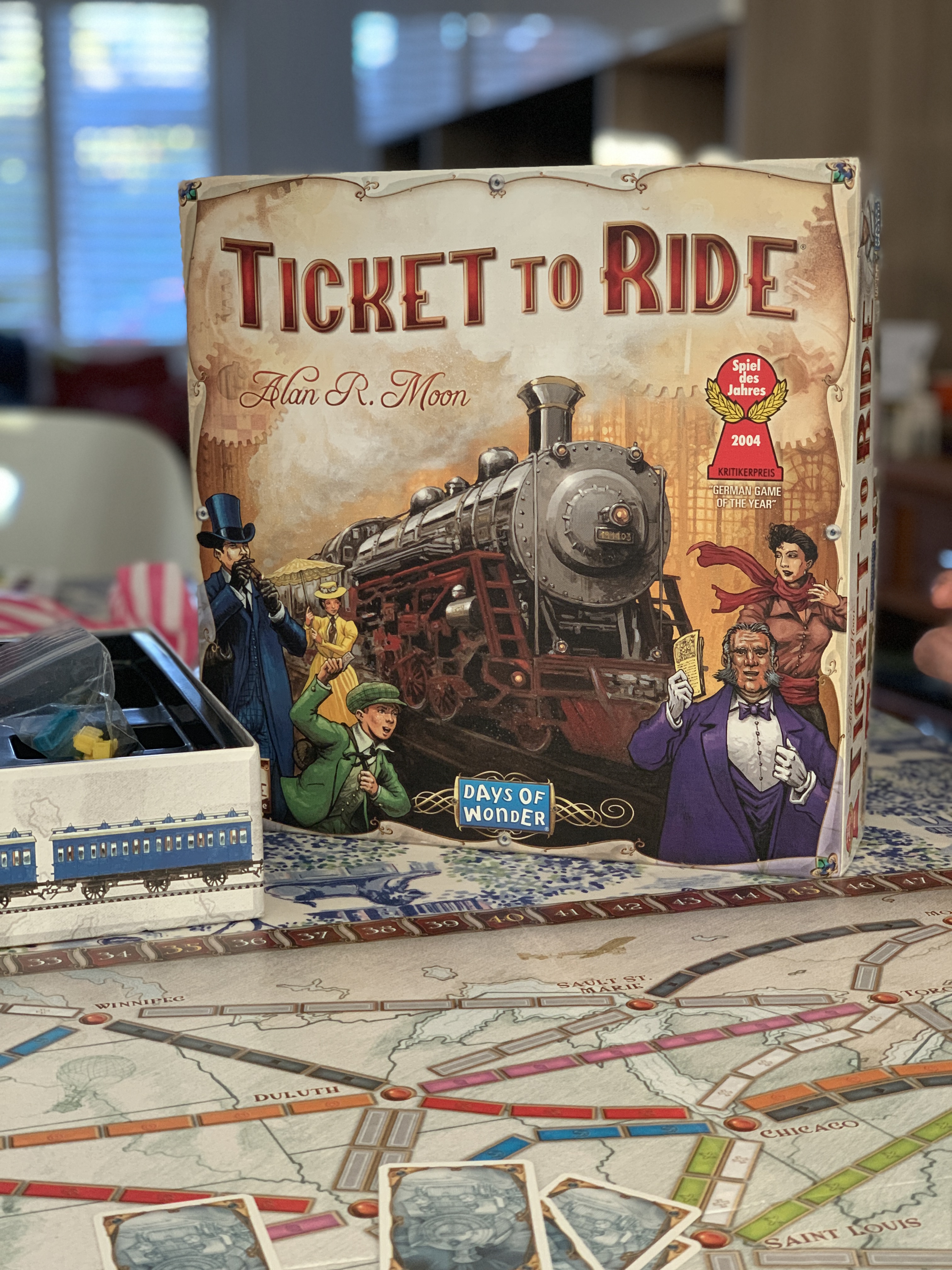 Blogger Board Game Club: Ticket to Ride