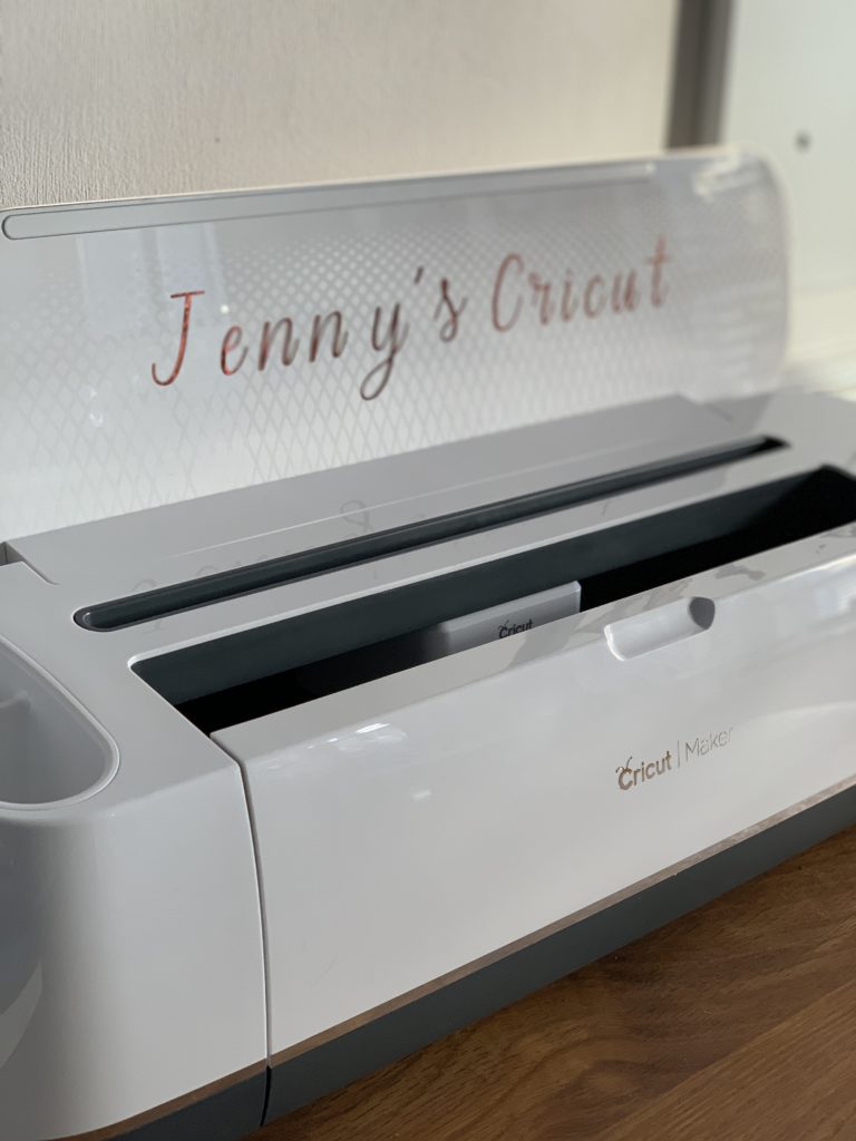 naming my Cricut machine