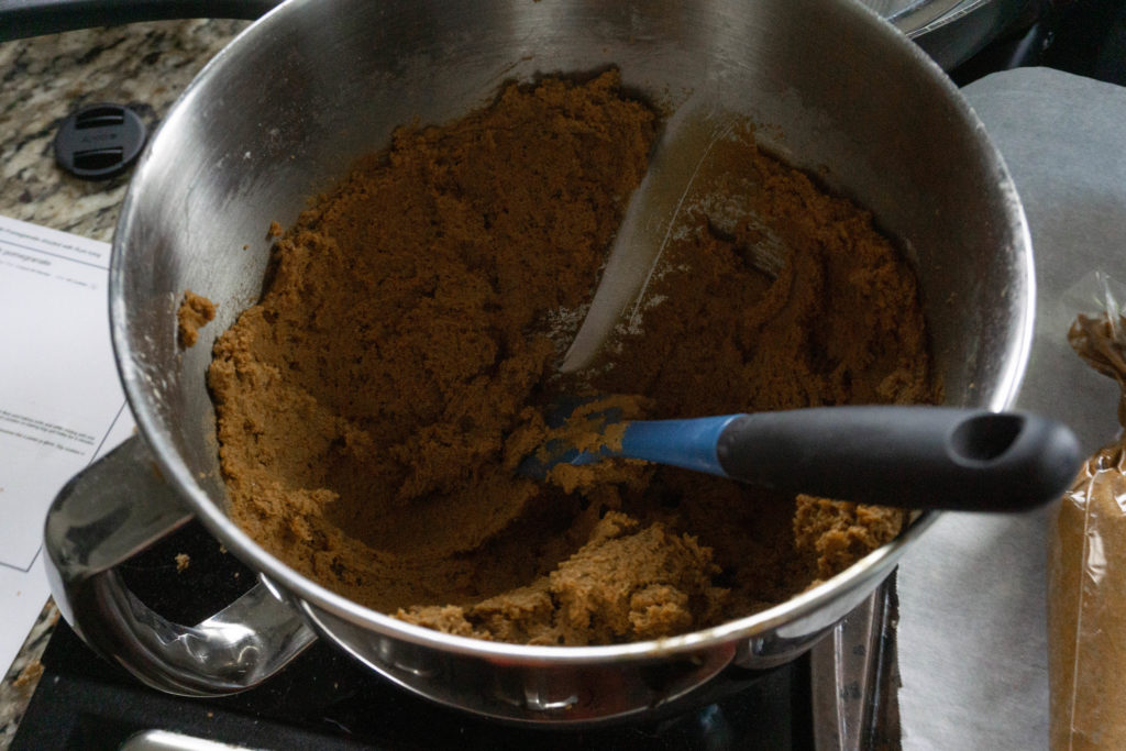 baking Finnish gingerbread 