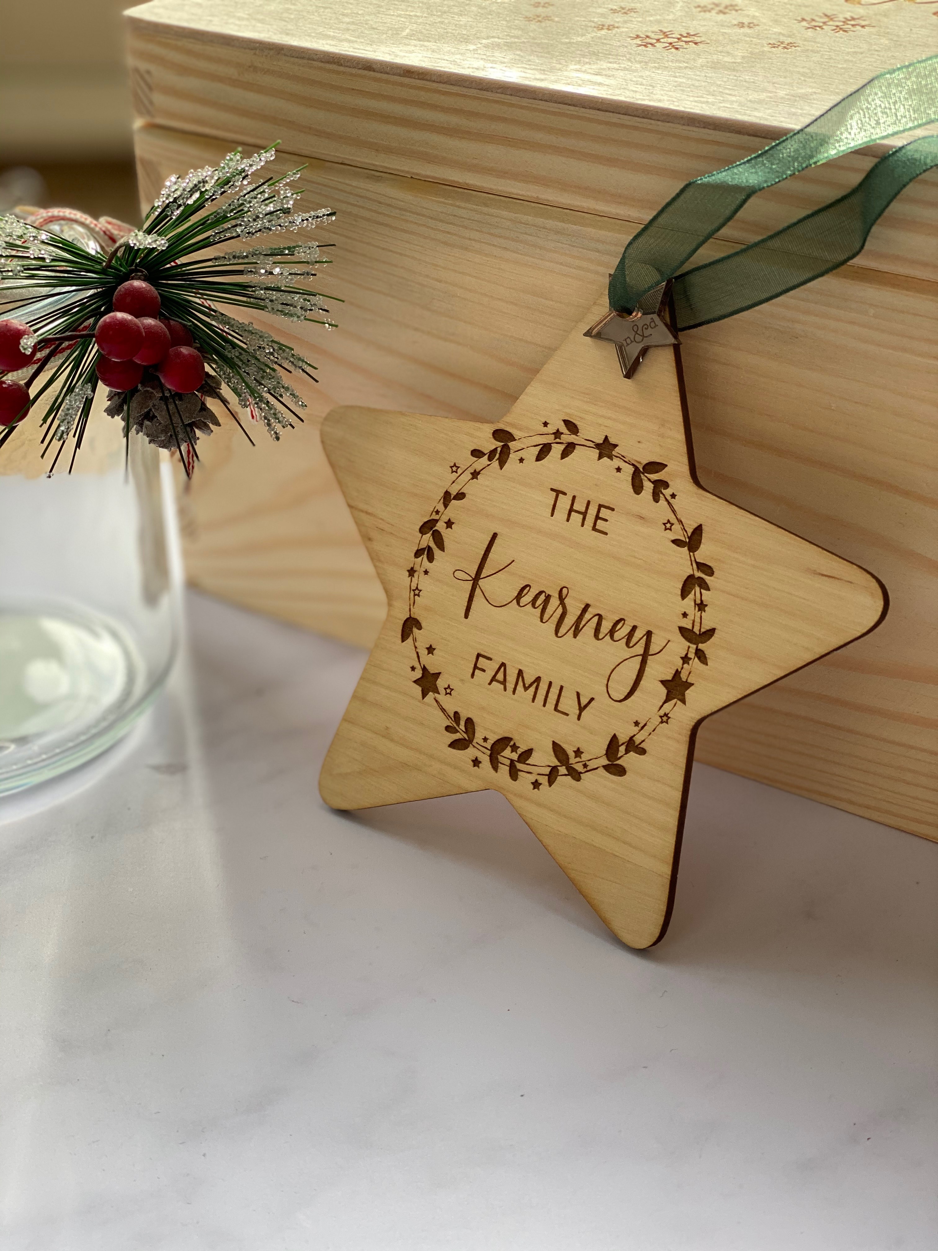 Personalised wooden gifts to give this Christmas