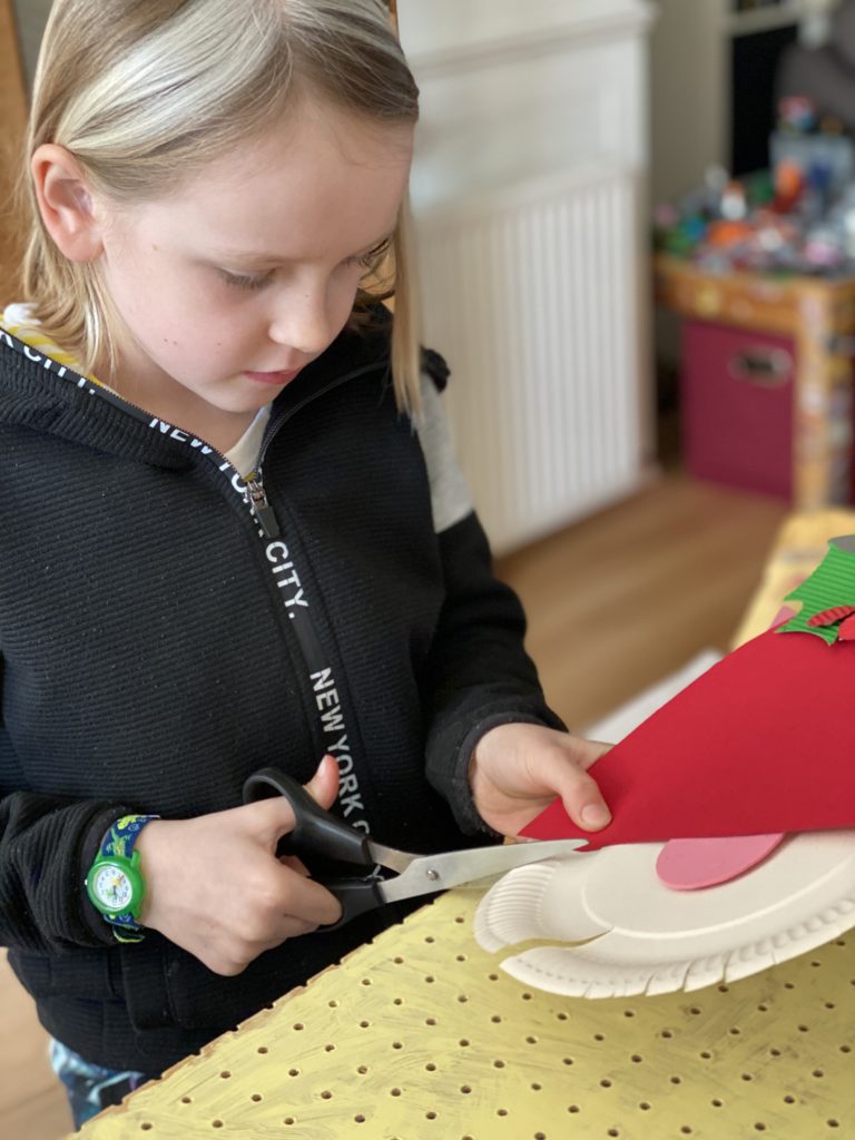 easy paper plate gnome craft for kids