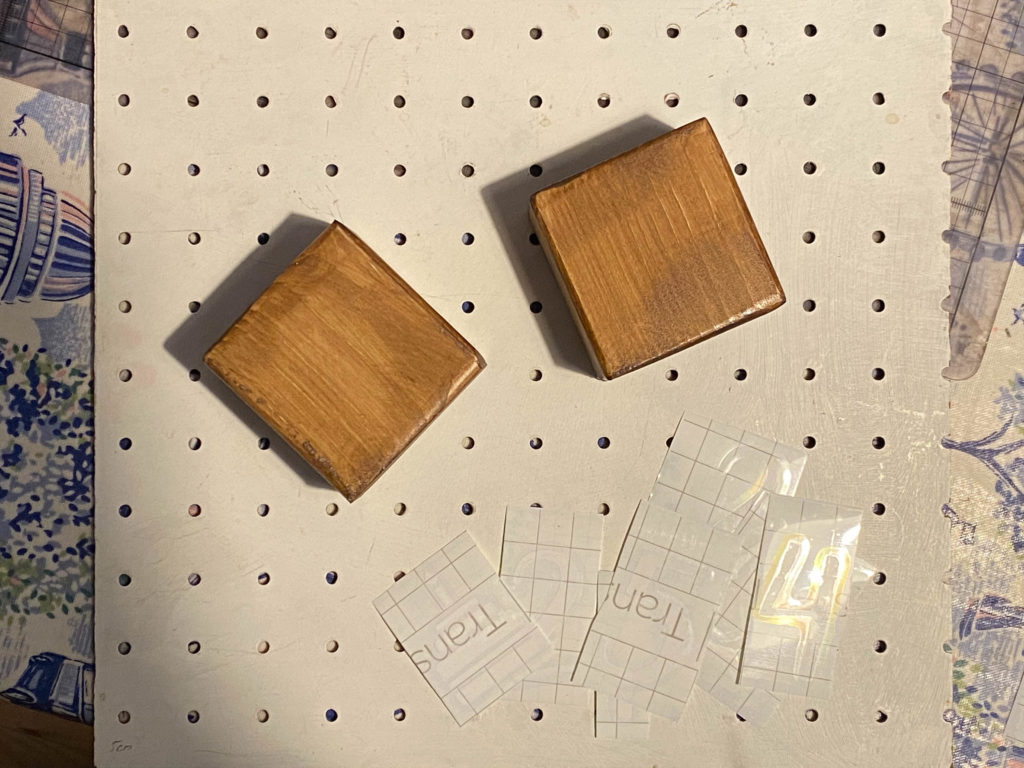 wooden blocks for crafting