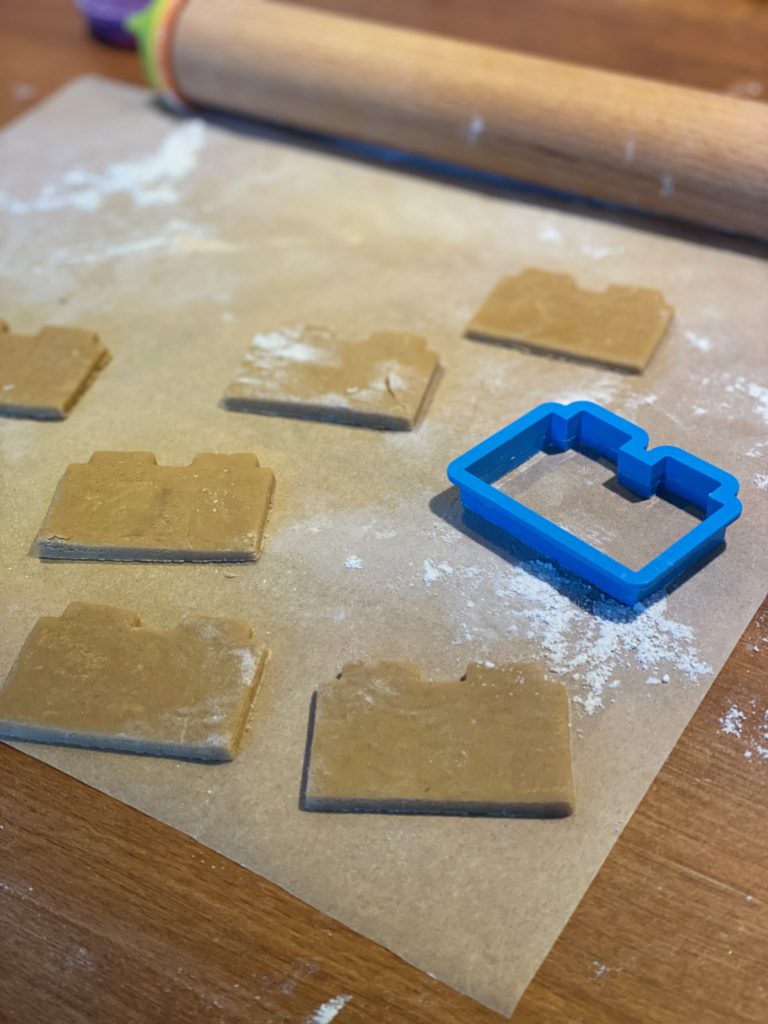 lego brick cookie cutter